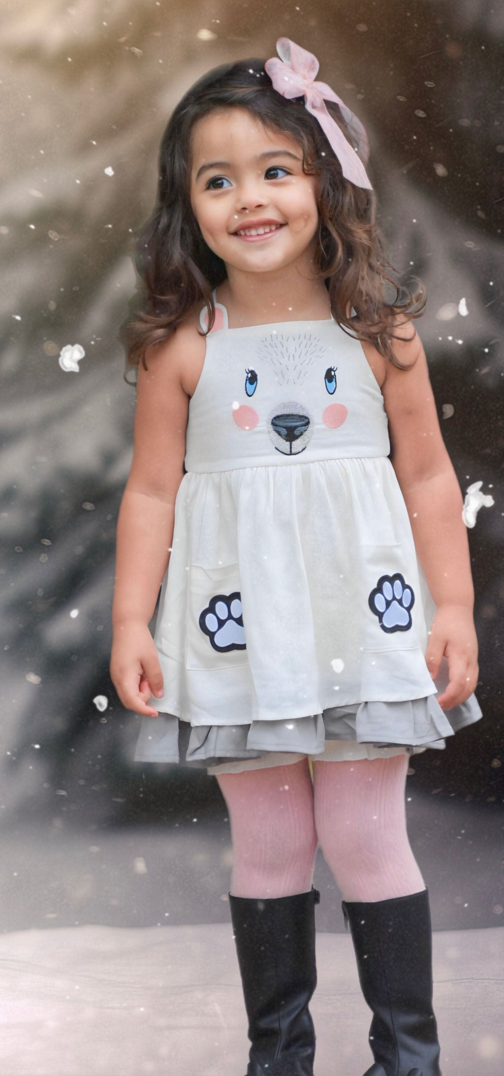 Polar Pals Dress Set