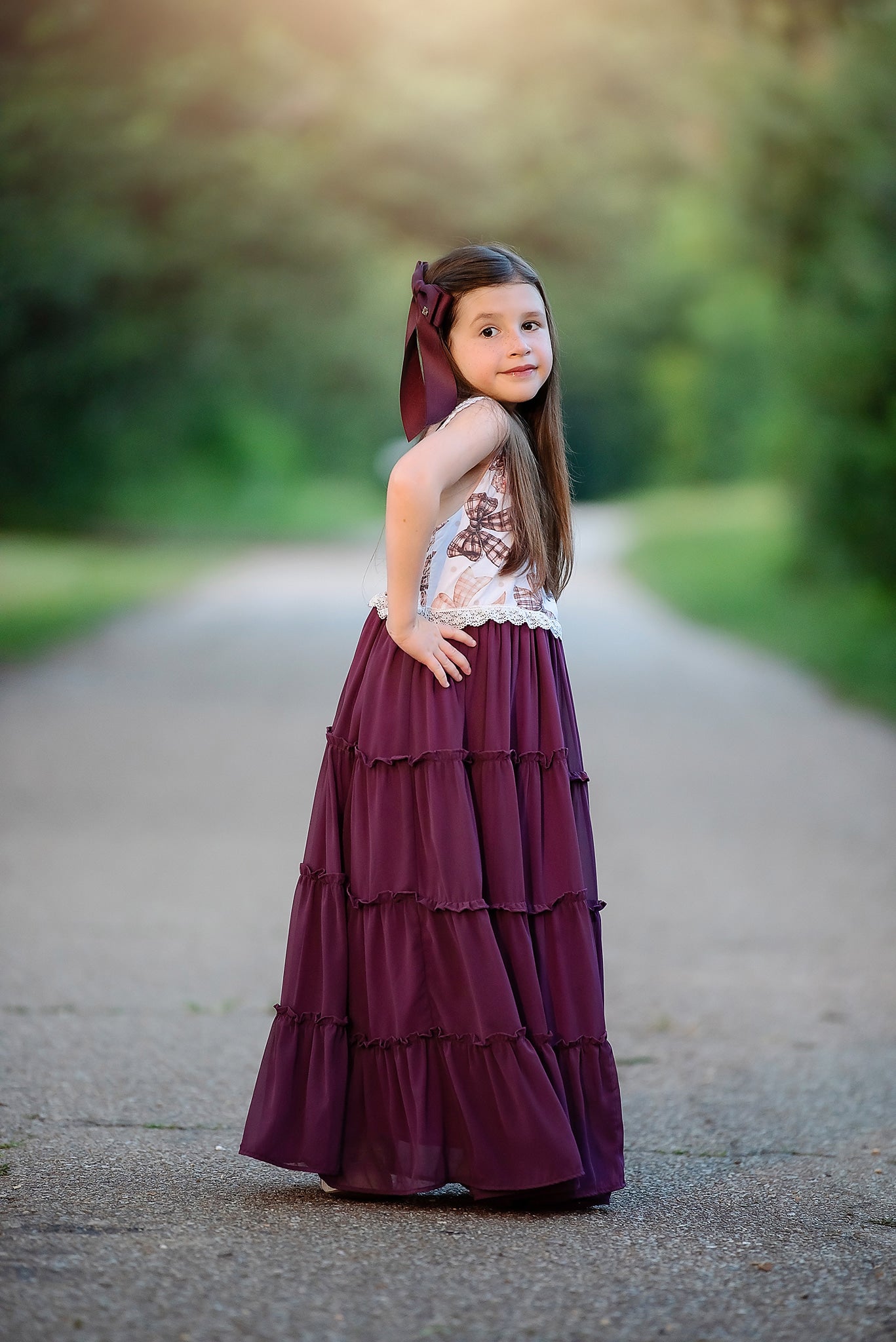 Autumn Ember Maxi Dress