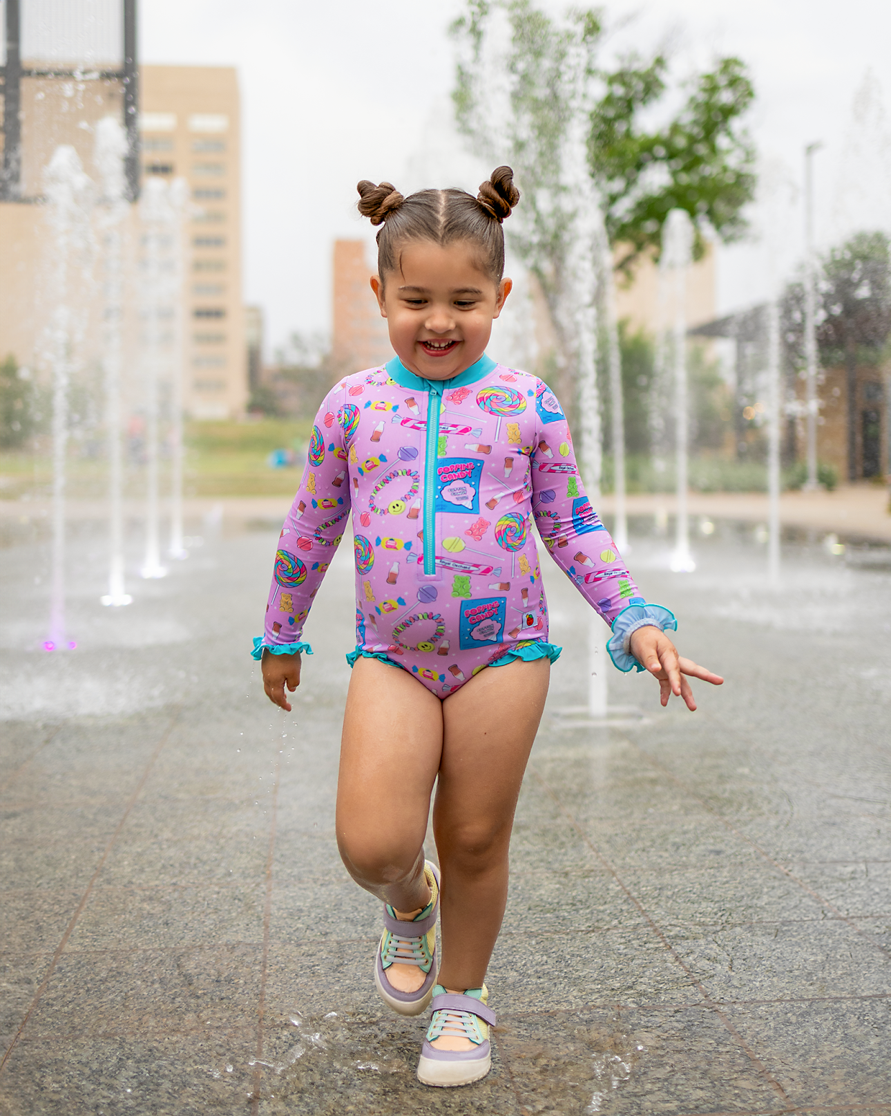 Candy Shop 2.0 One Piece Rash-Guard