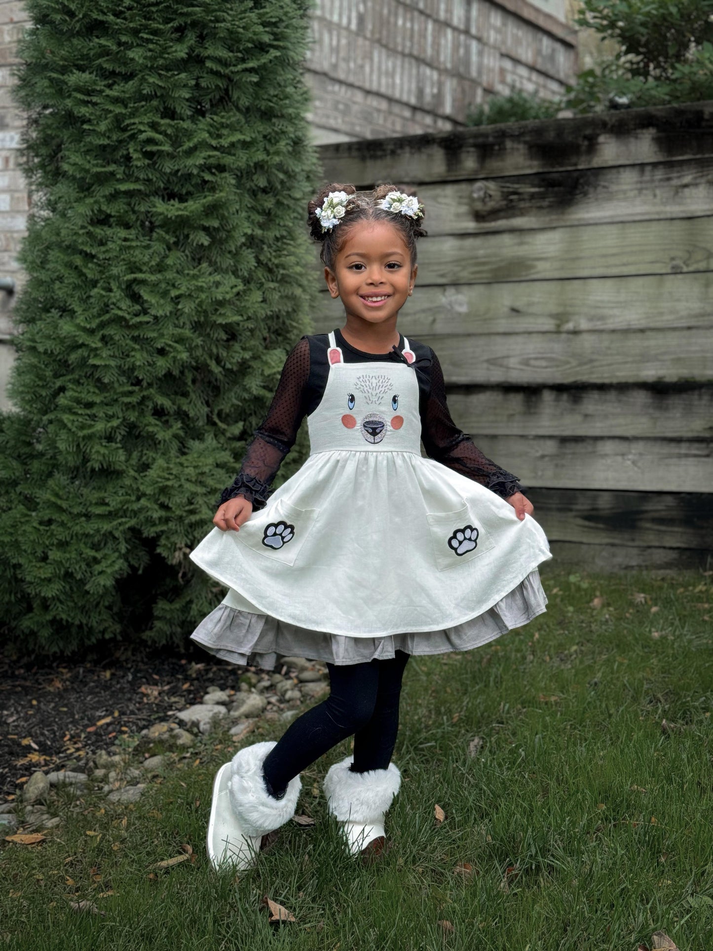 Polar Pals Dress Set
