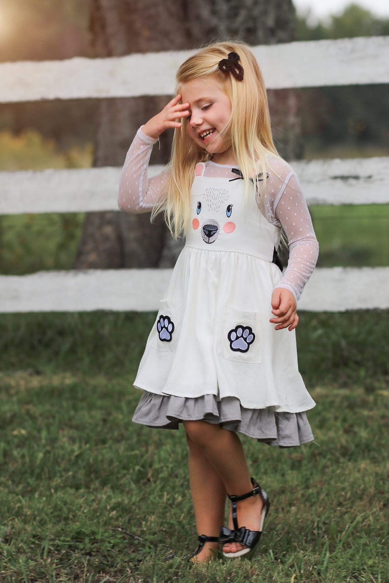 Polar Pals Dress Set