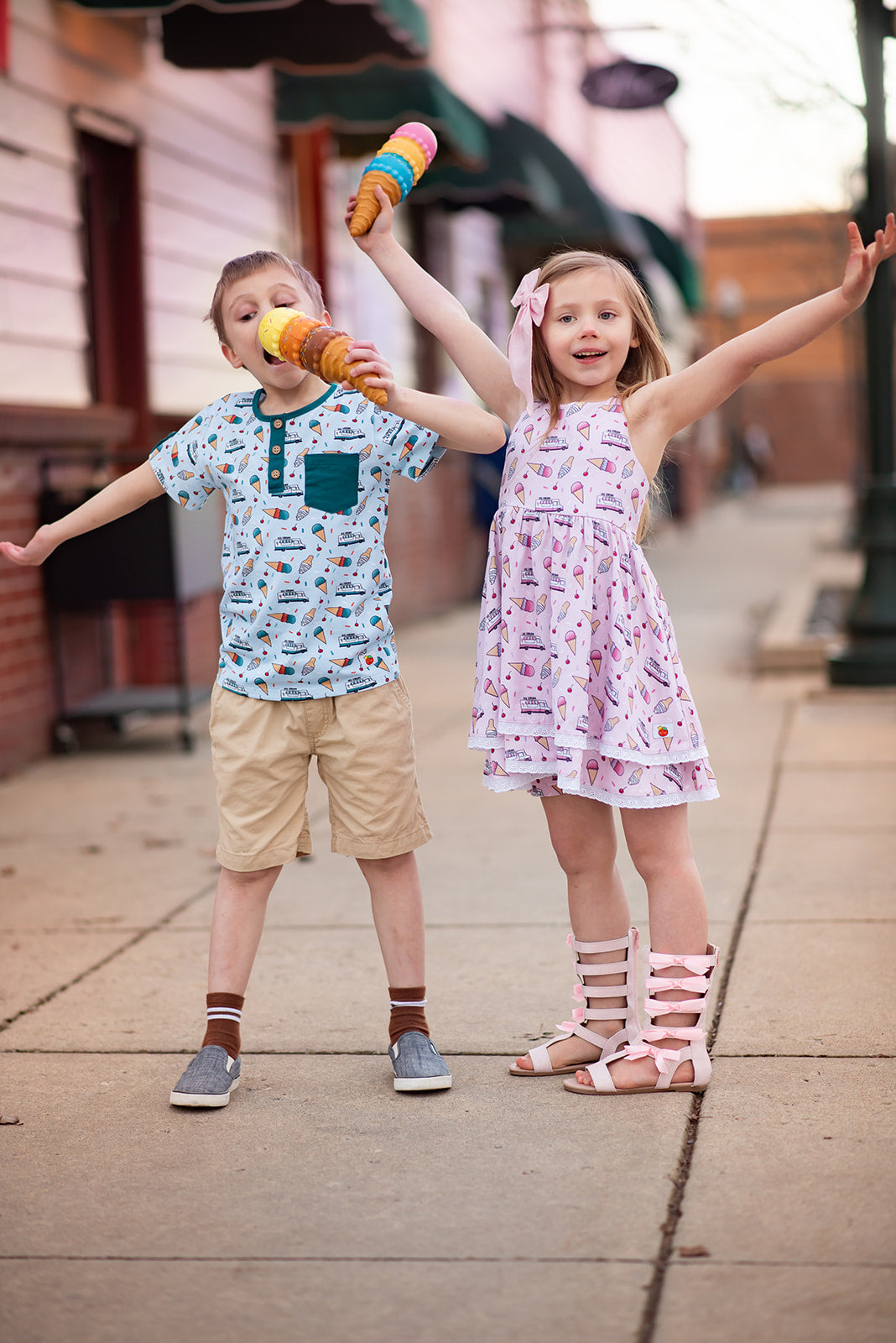 Ice Cream Social Dress Set
