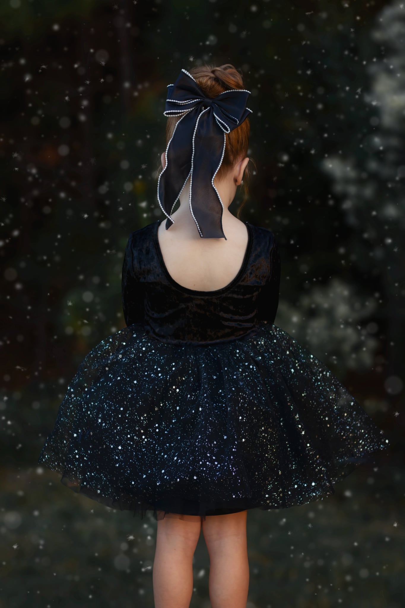 Midnight Sparkle Dress Set