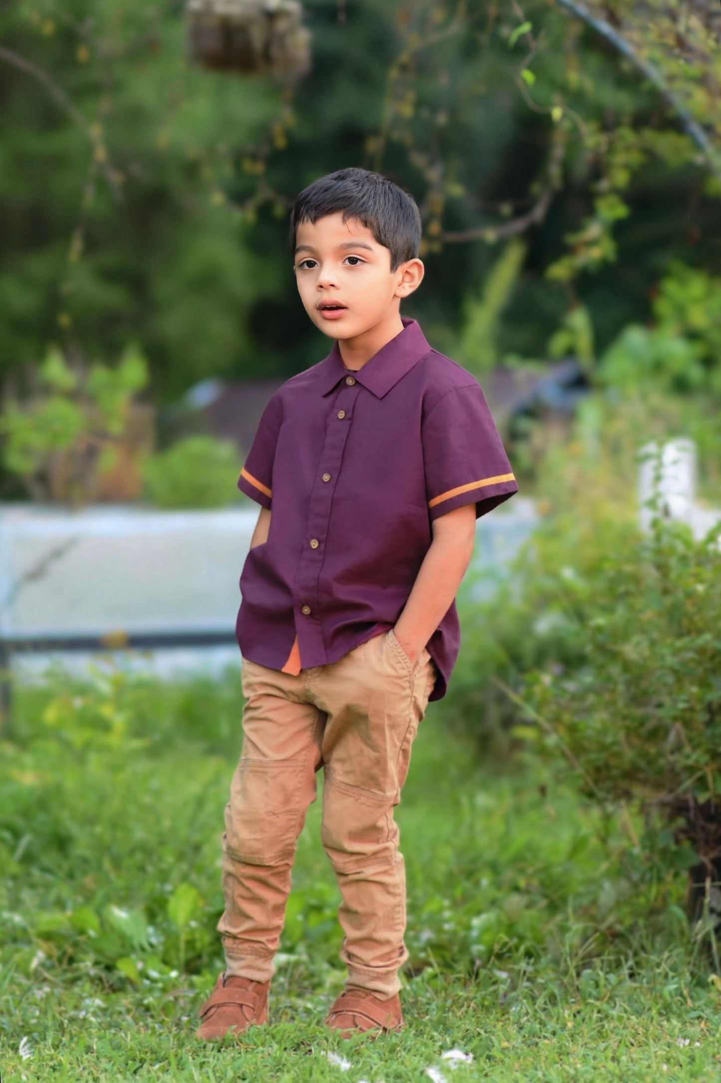 Autumn Ember Button Down Shirt