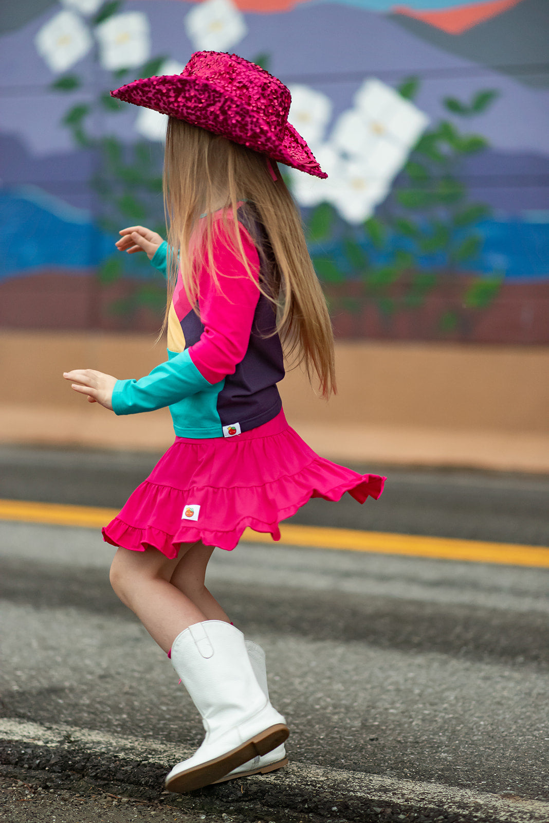 Hot Pink Skort