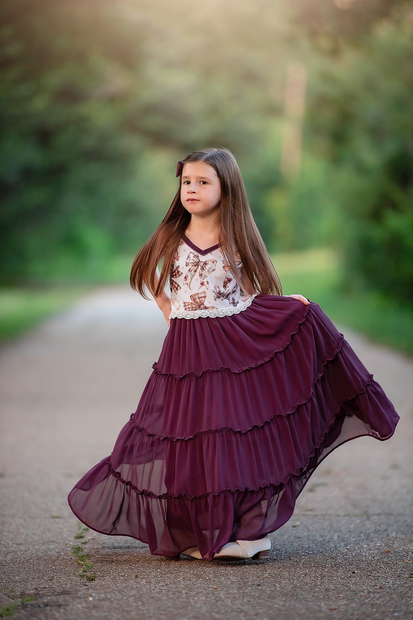 Autumn Ember Maxi Dress