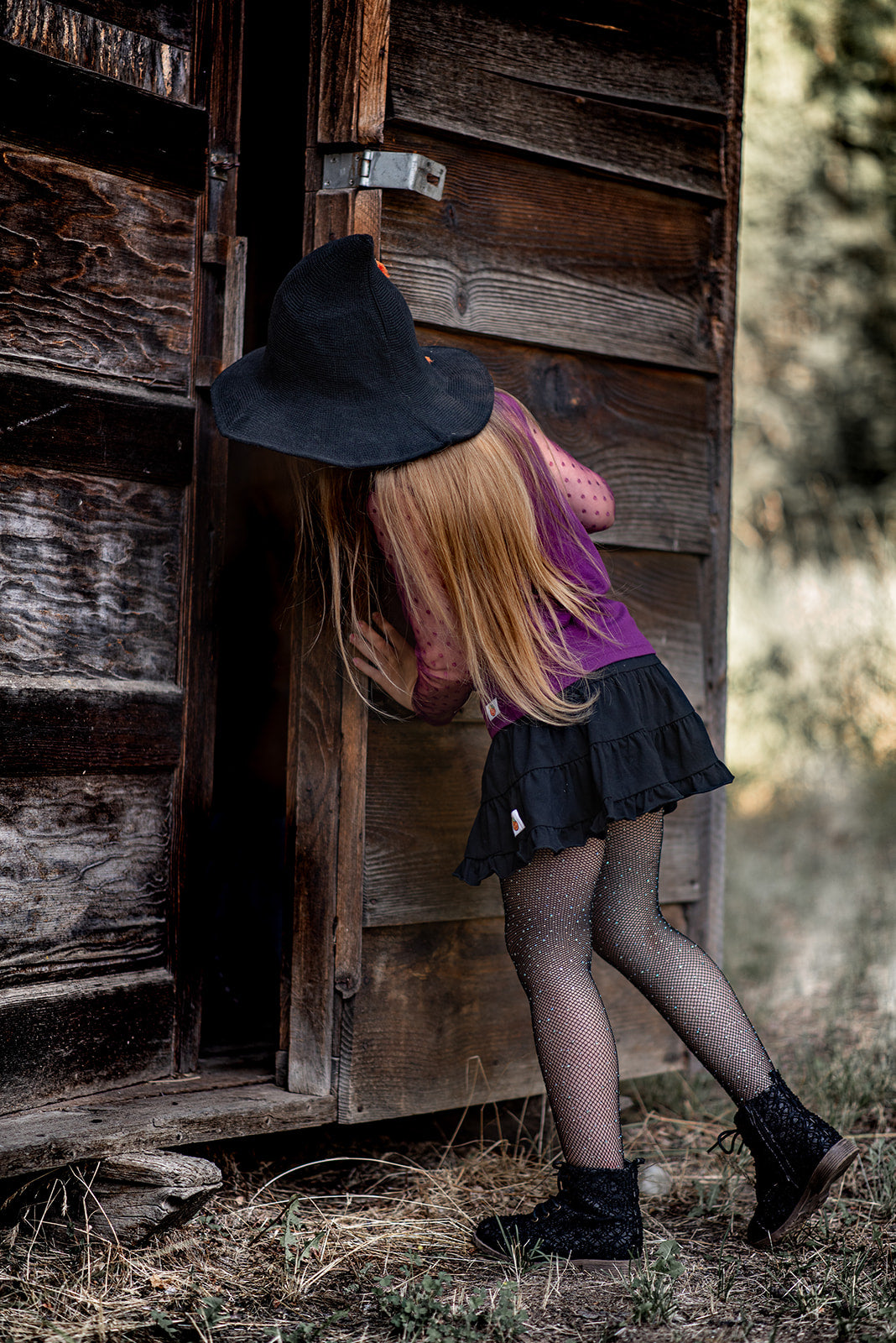 Classic Black Skort