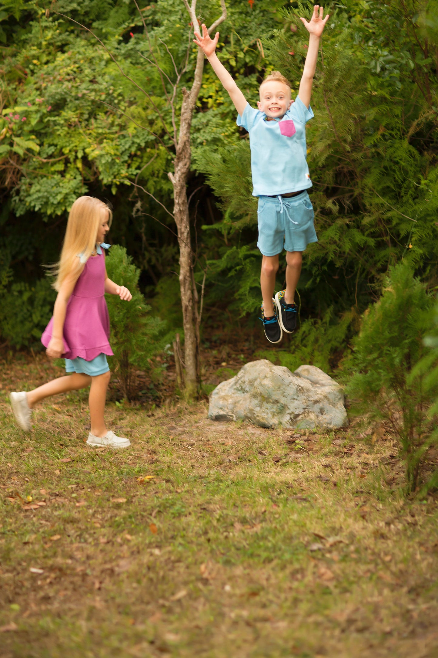 Blueberry Smoothie Shirt and Shorts Set (Unisex)