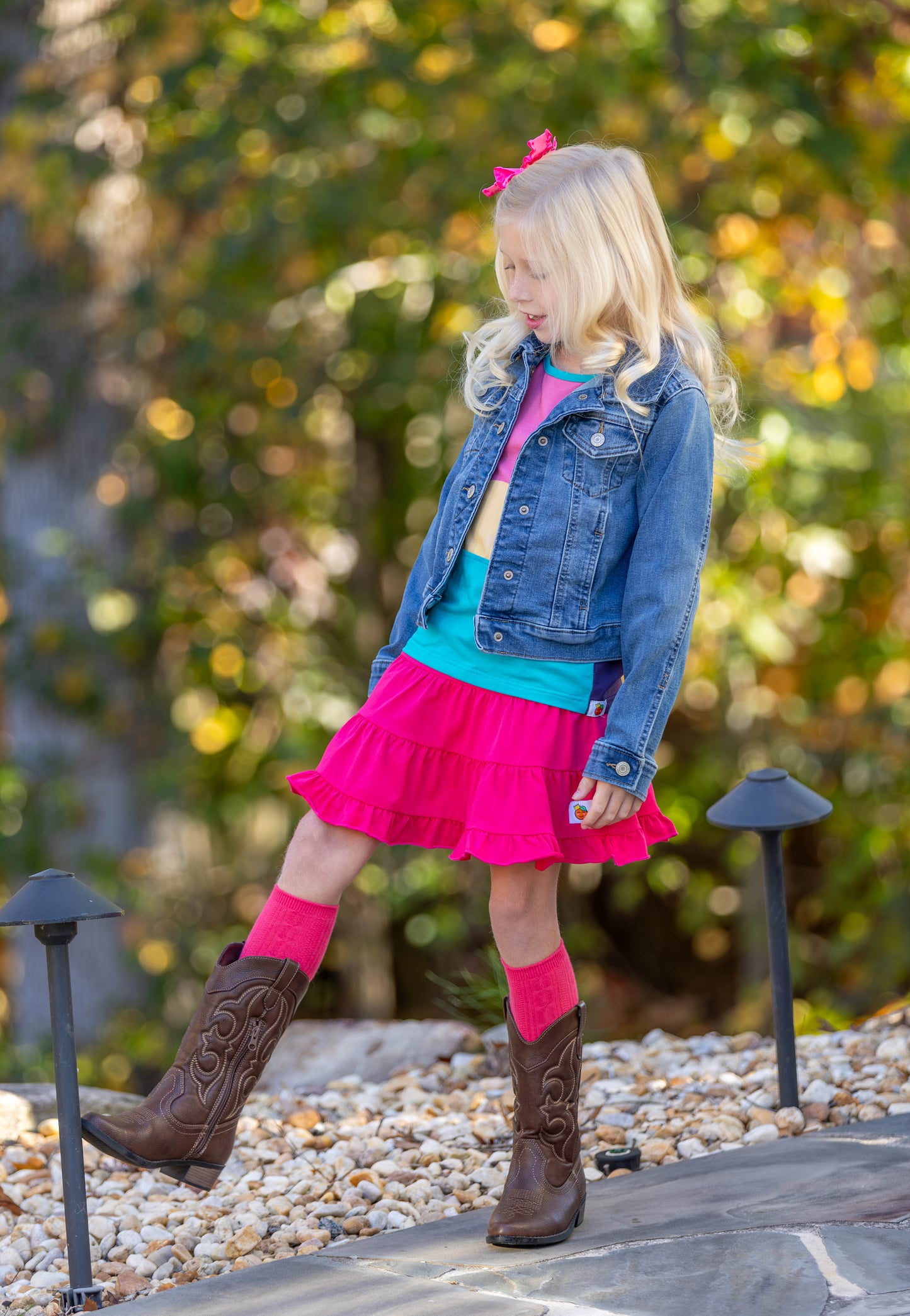 Hot Pink Skort