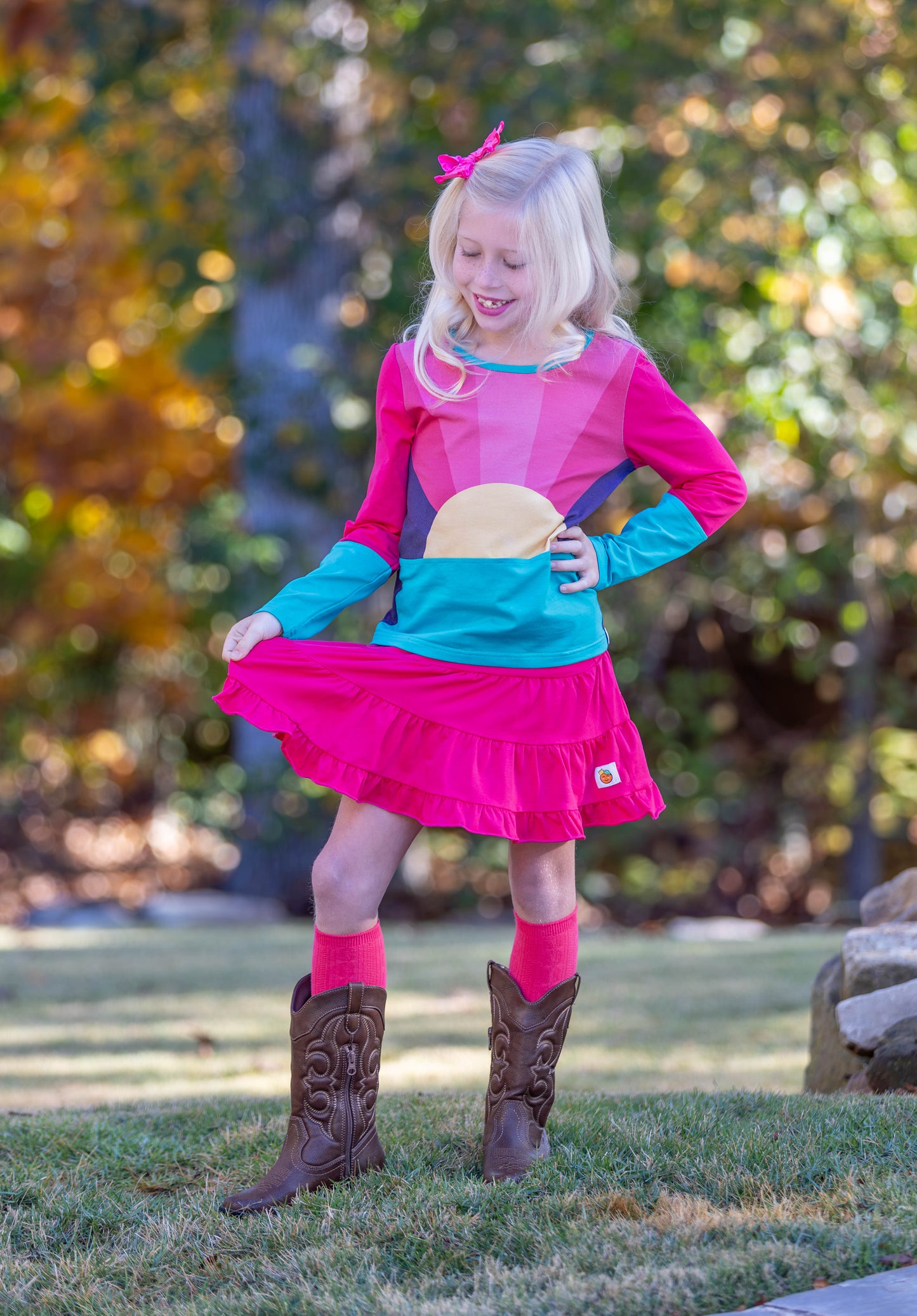 Hot Pink Skort