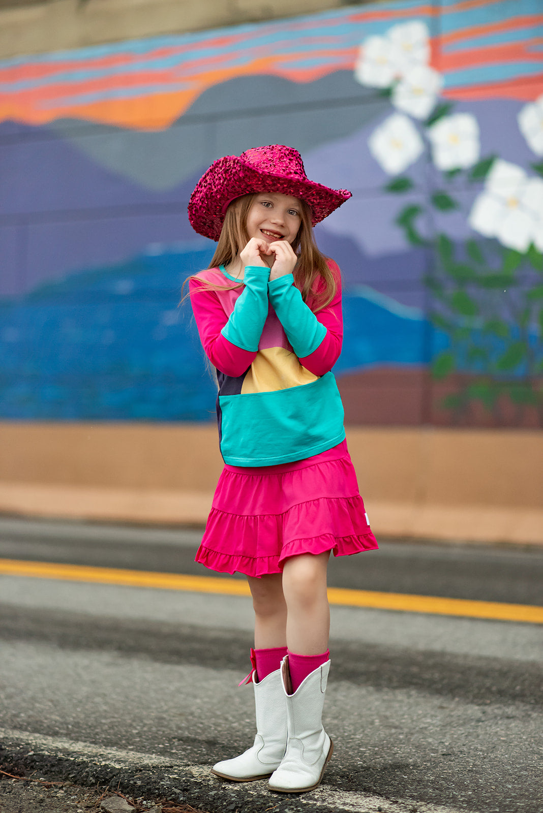 Hot Pink Skort
