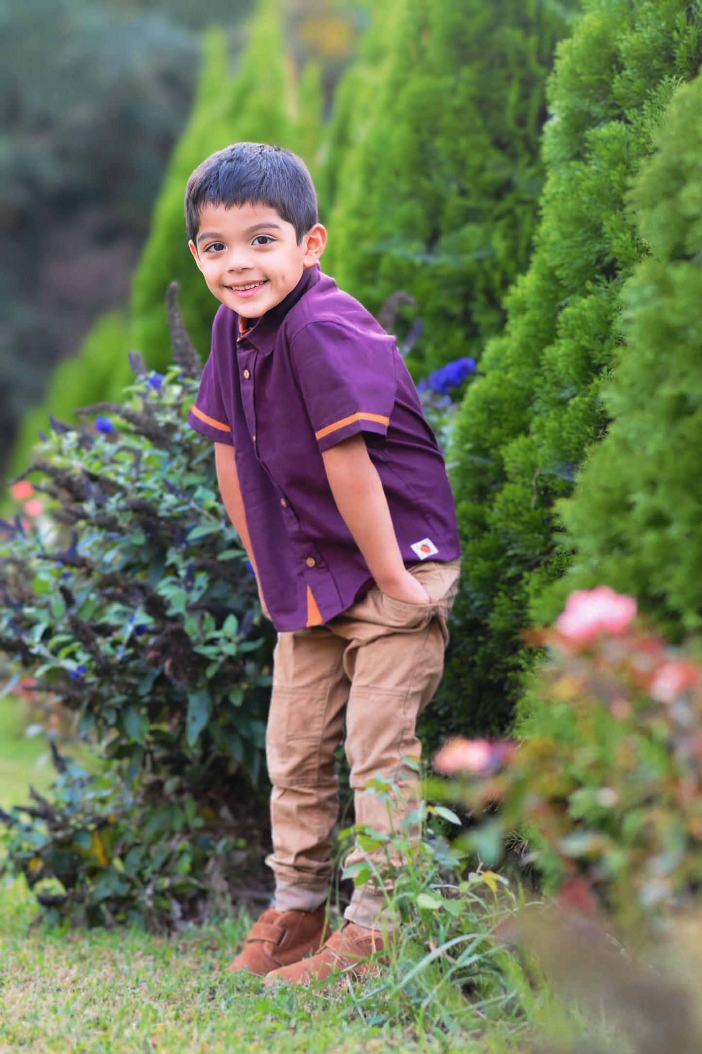 Autumn Ember Button Down Shirt