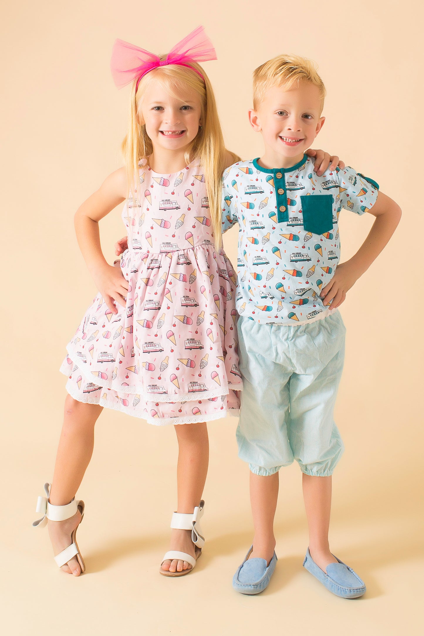 Ice Cream Social Dress Set