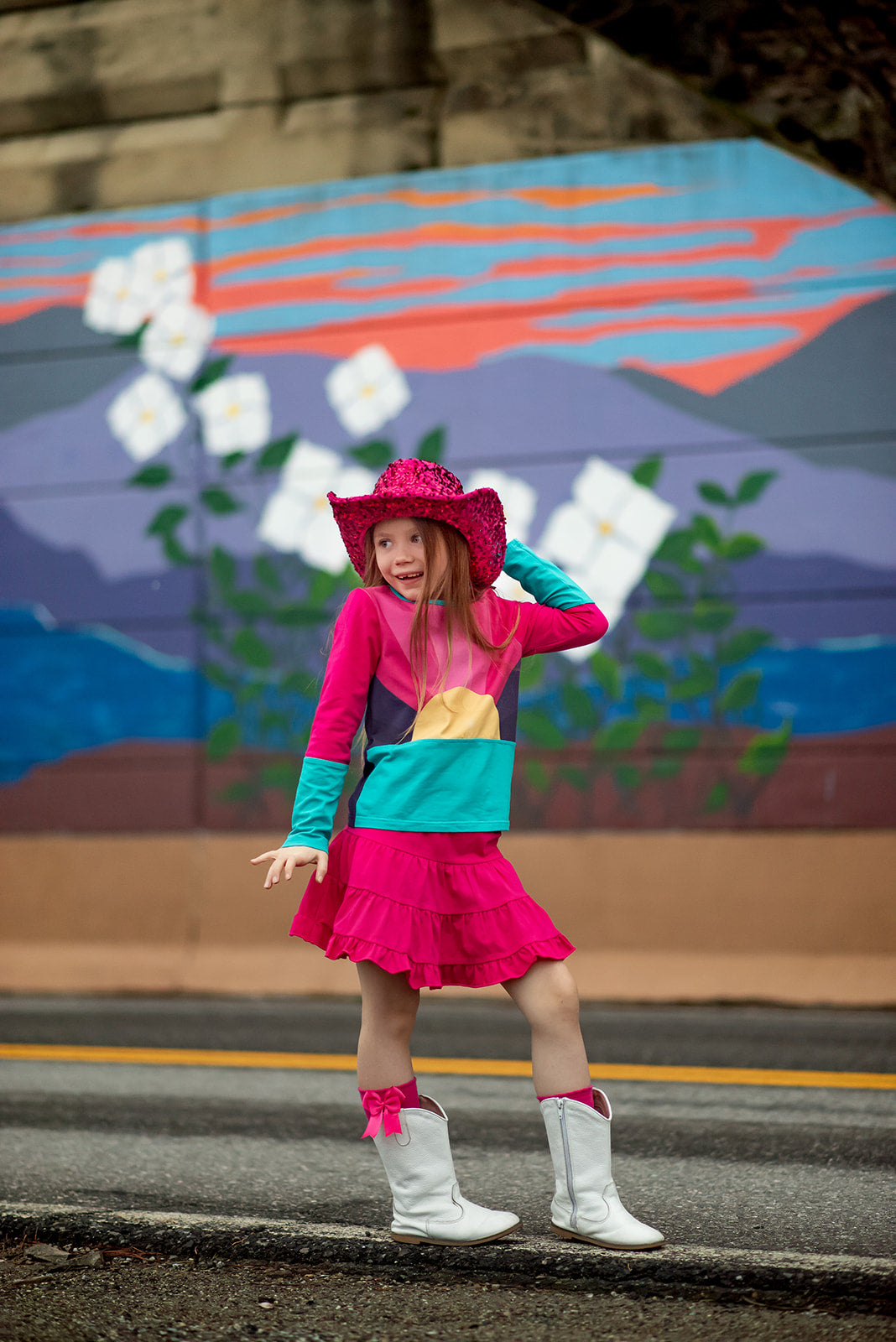 Hot Pink Skort
