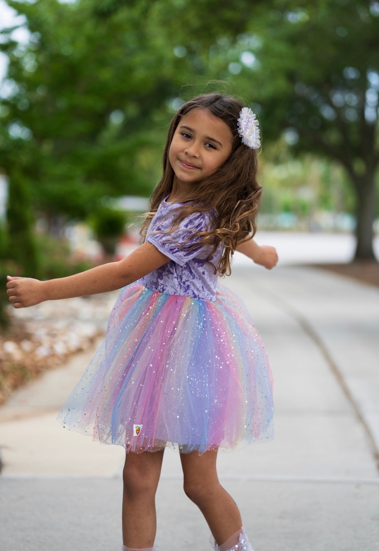 Royal Rainbow Dress Set