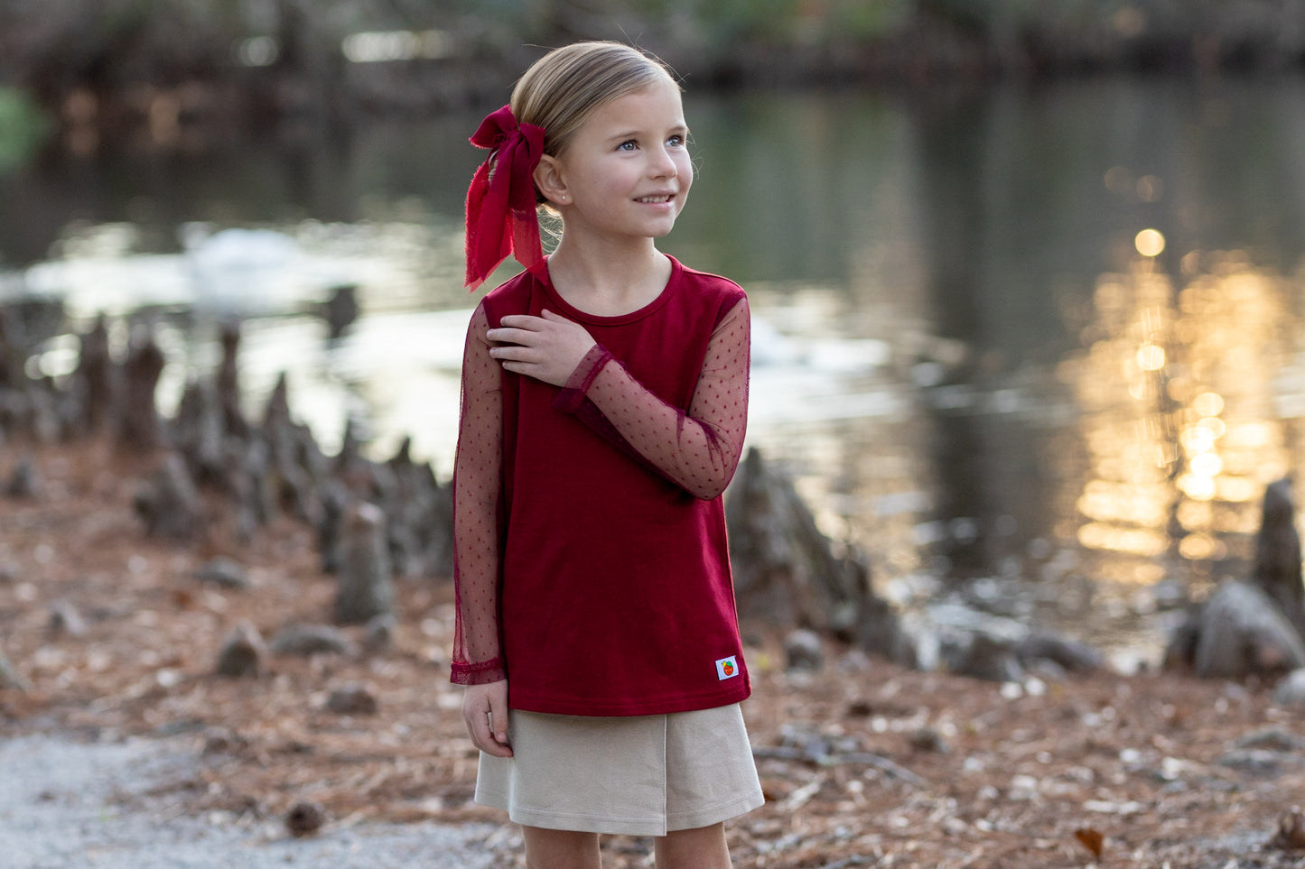Cranberry Kiss Layering Shirt