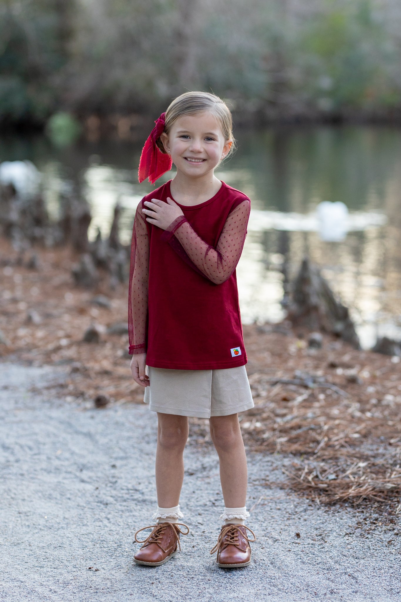 Cranberry Kiss Layering Shirt