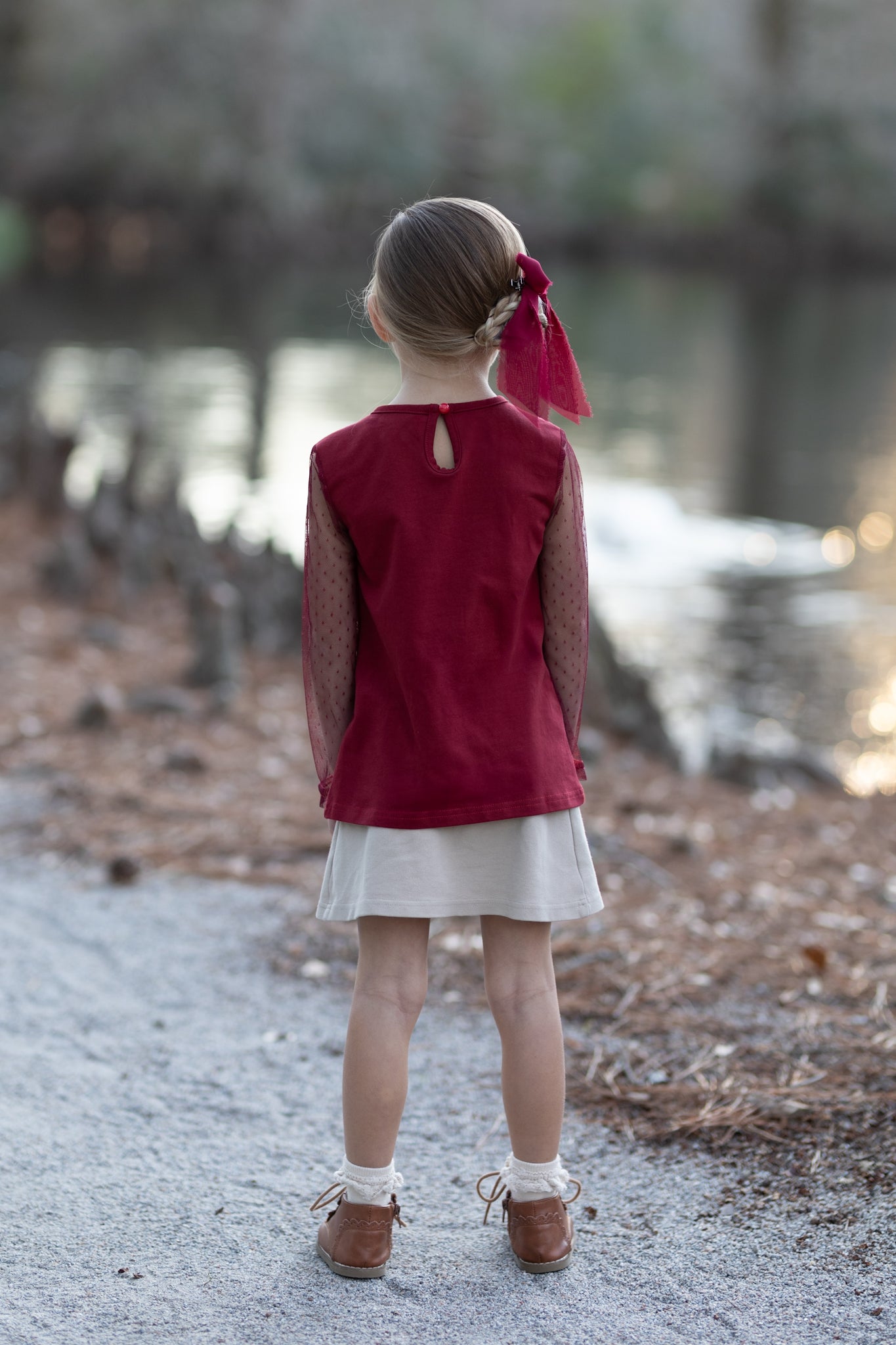 Cranberry Kiss Layering Shirt