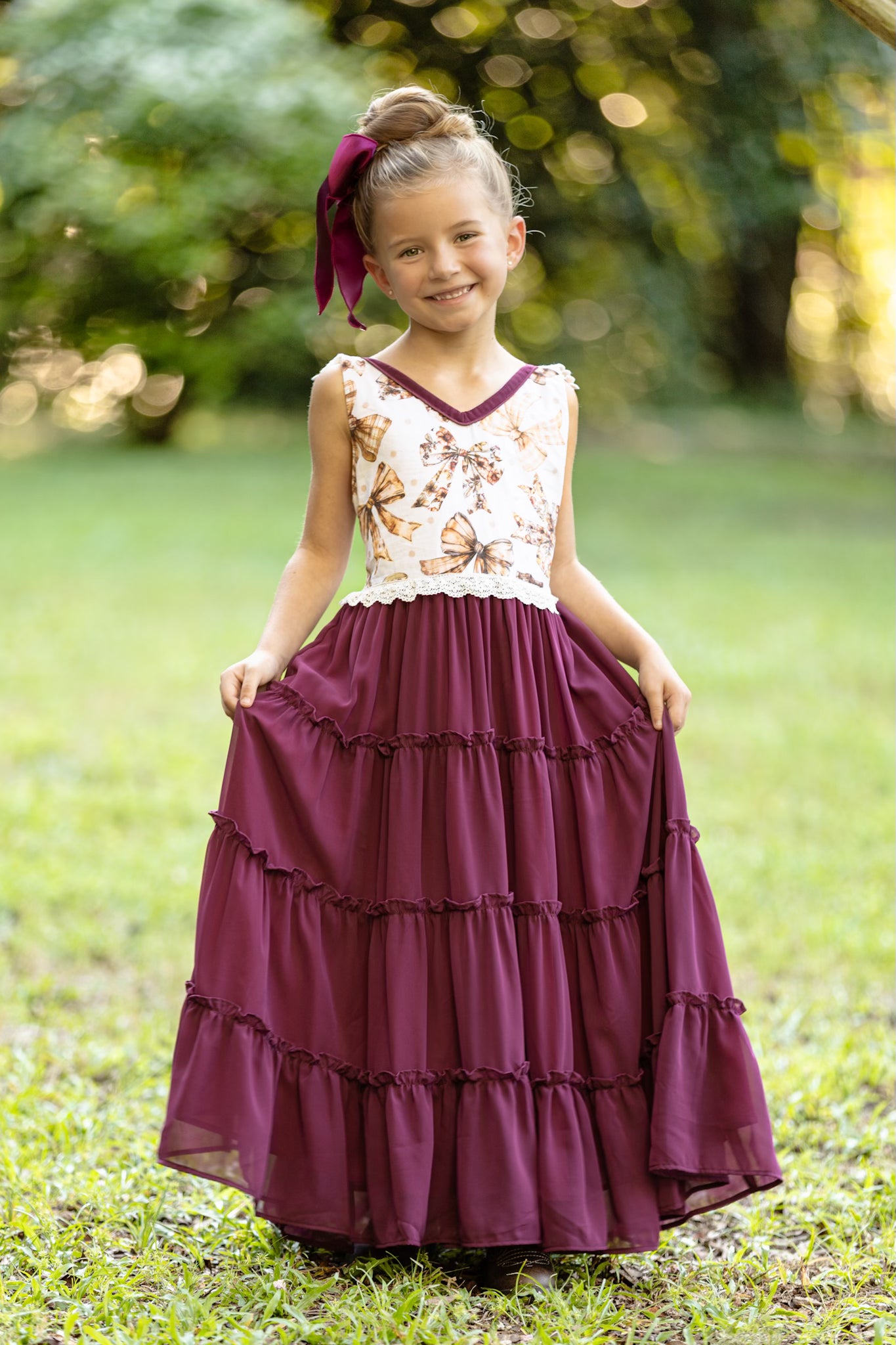 Autumn Ember Maxi Dress
