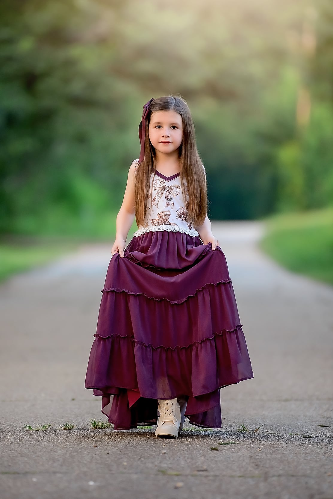Autumn Ember Maxi Dress