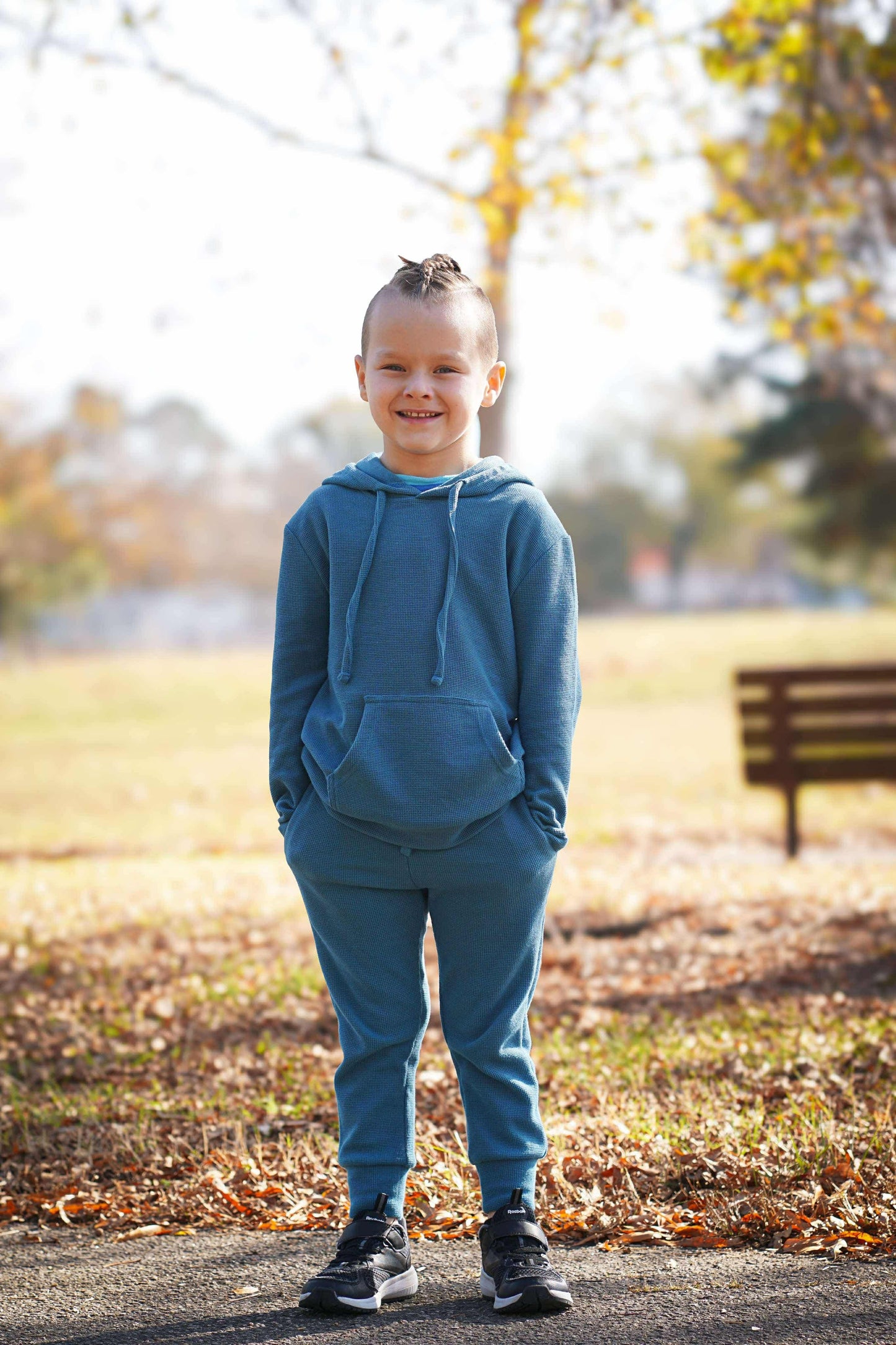 Blue Steel Jogger Set