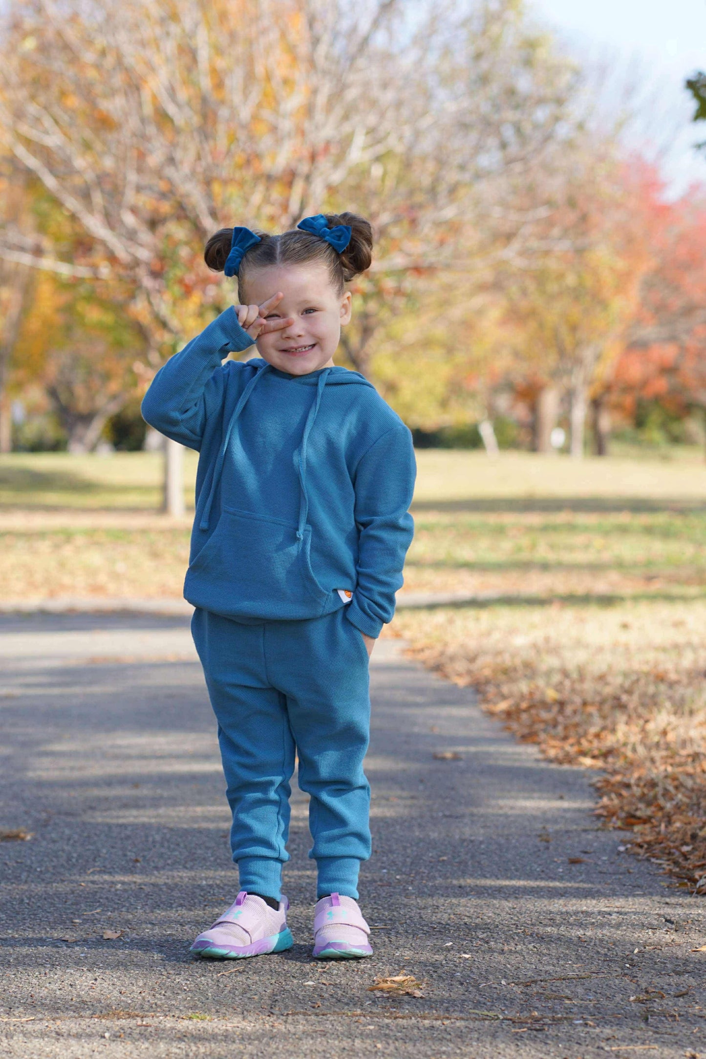 Blue Steel Jogger Set
