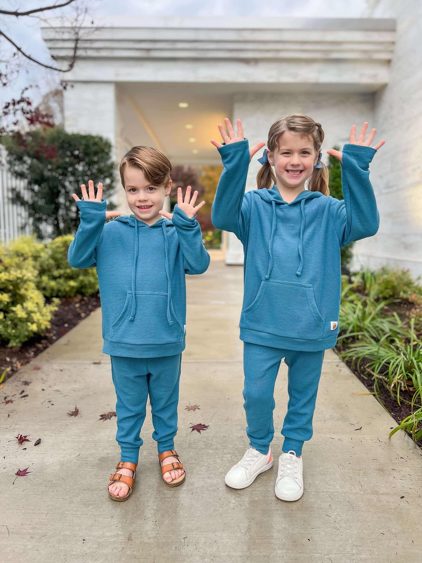 Blue Steel Jogger Set