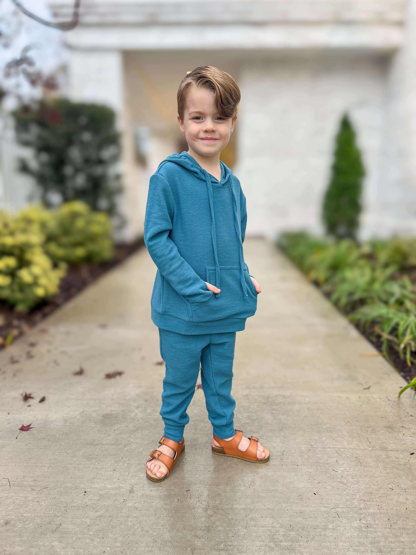 Blue Steel Jogger Set