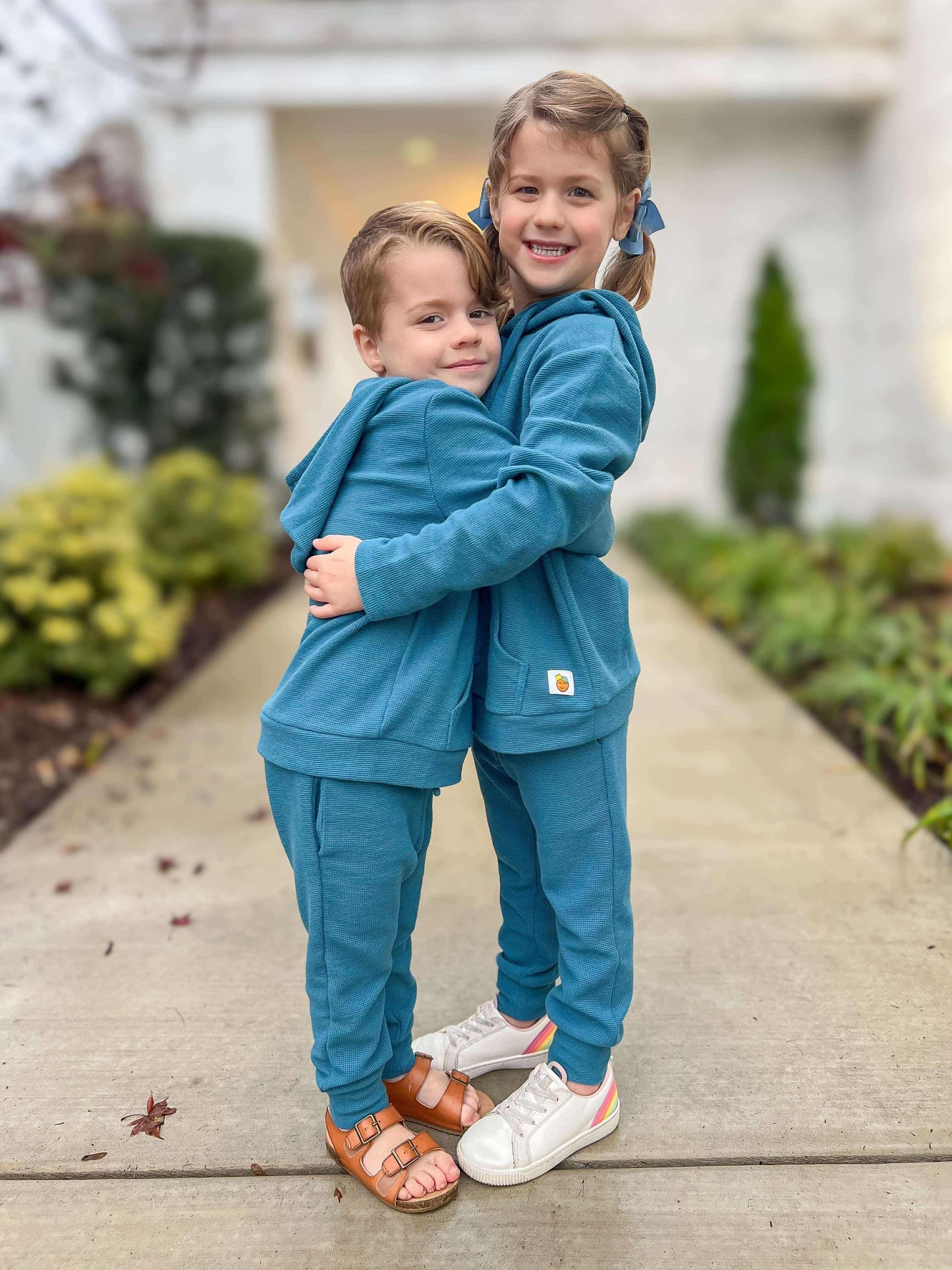 Blue Steel Jogger Set