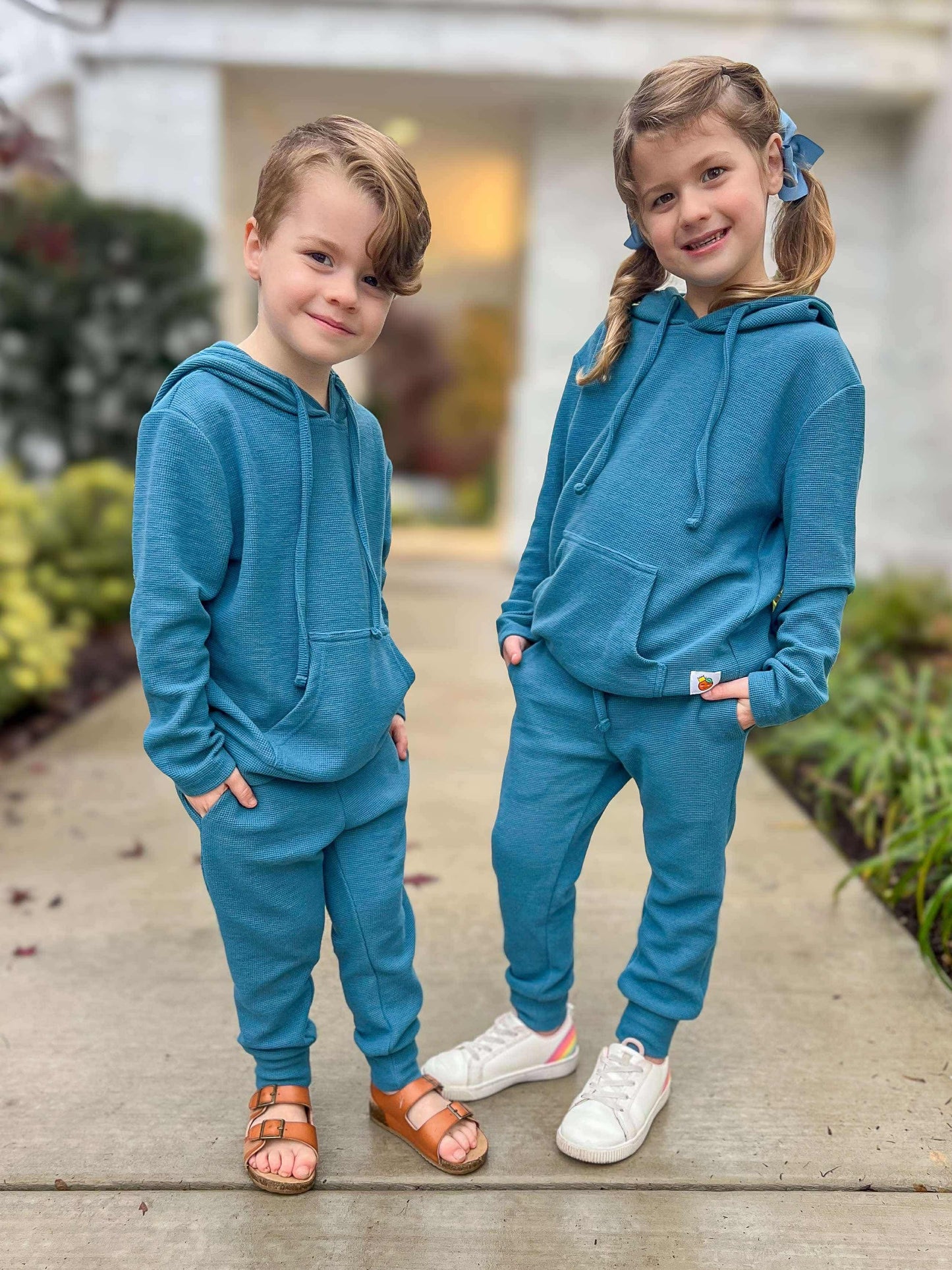 Blue Steel Jogger Set
