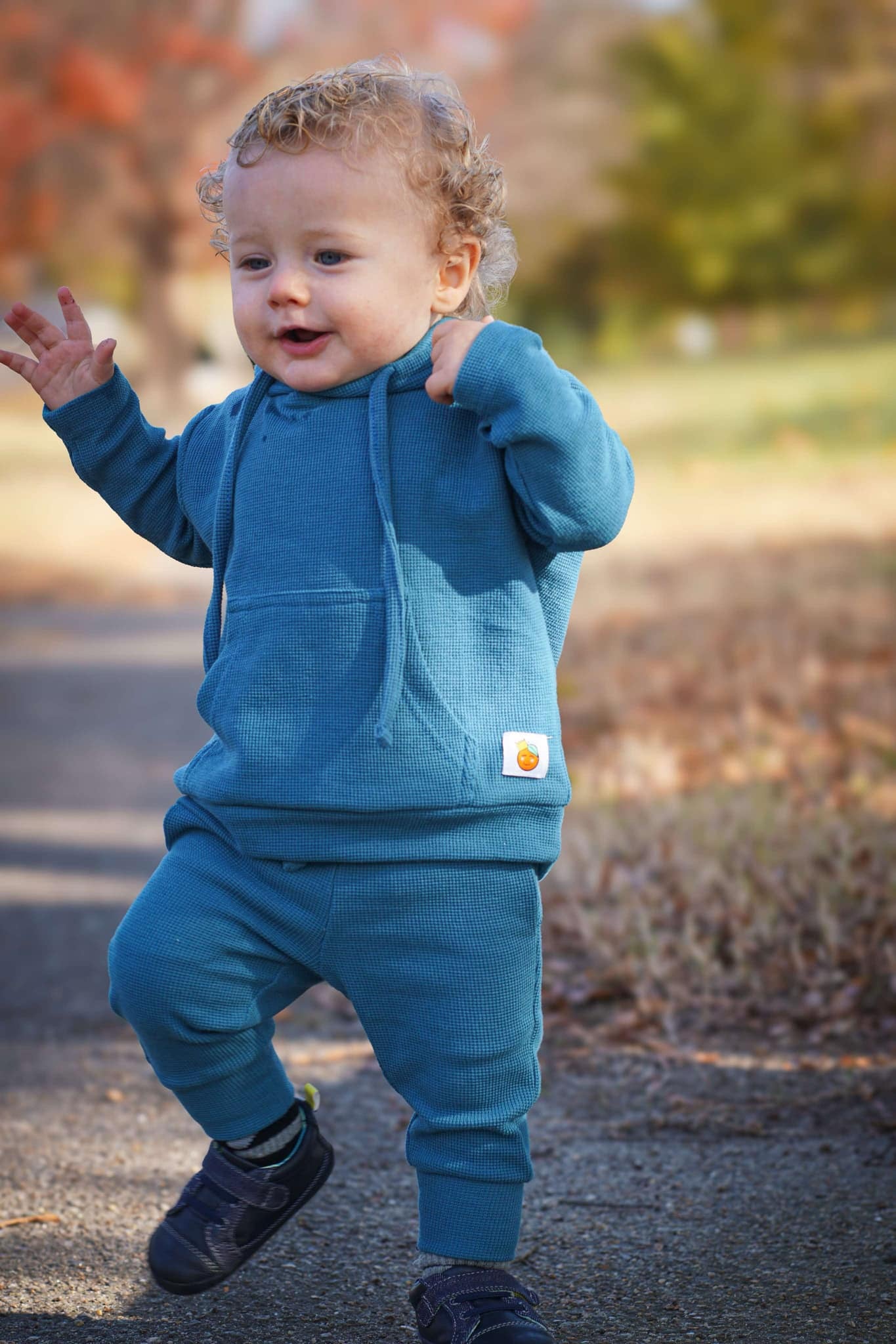 Blue Steel Jogger Set