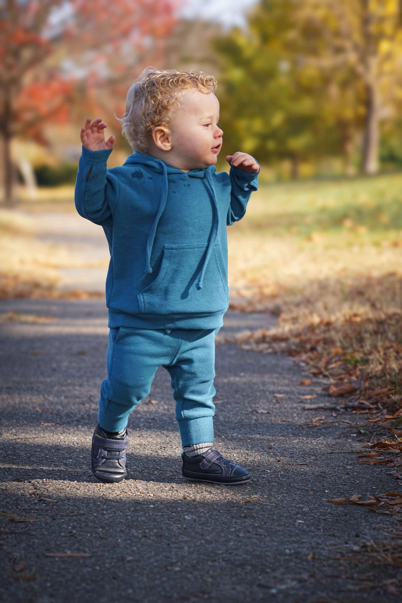 Blue Steel Jogger Set