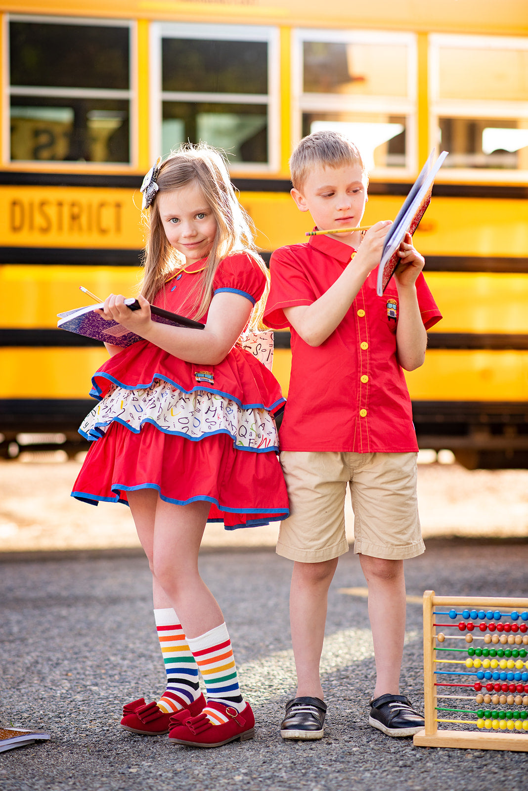 School Days Dress Set