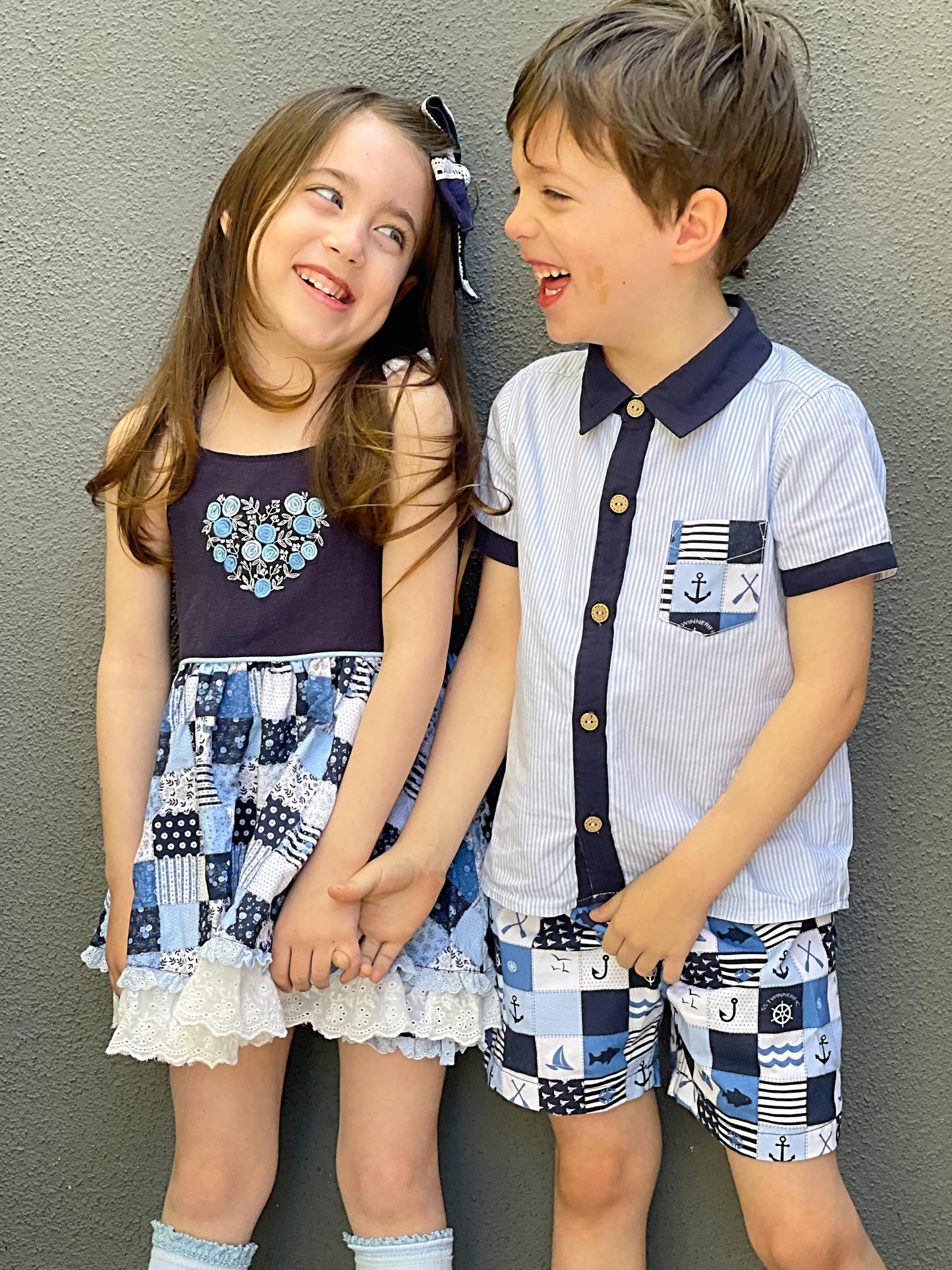 Anchors Away Shirt/Short Set