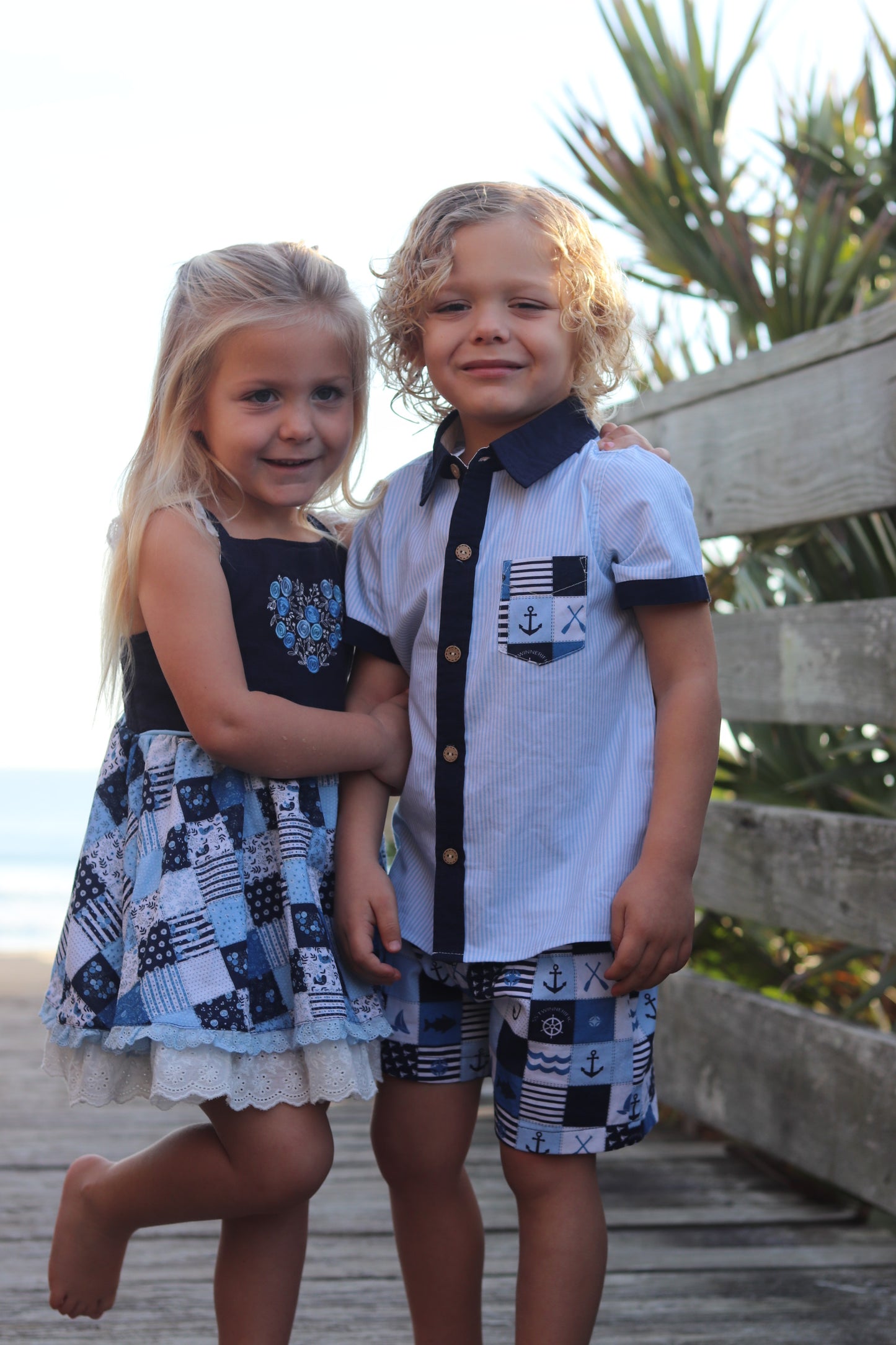 Anchors Away Shirt/Short Set