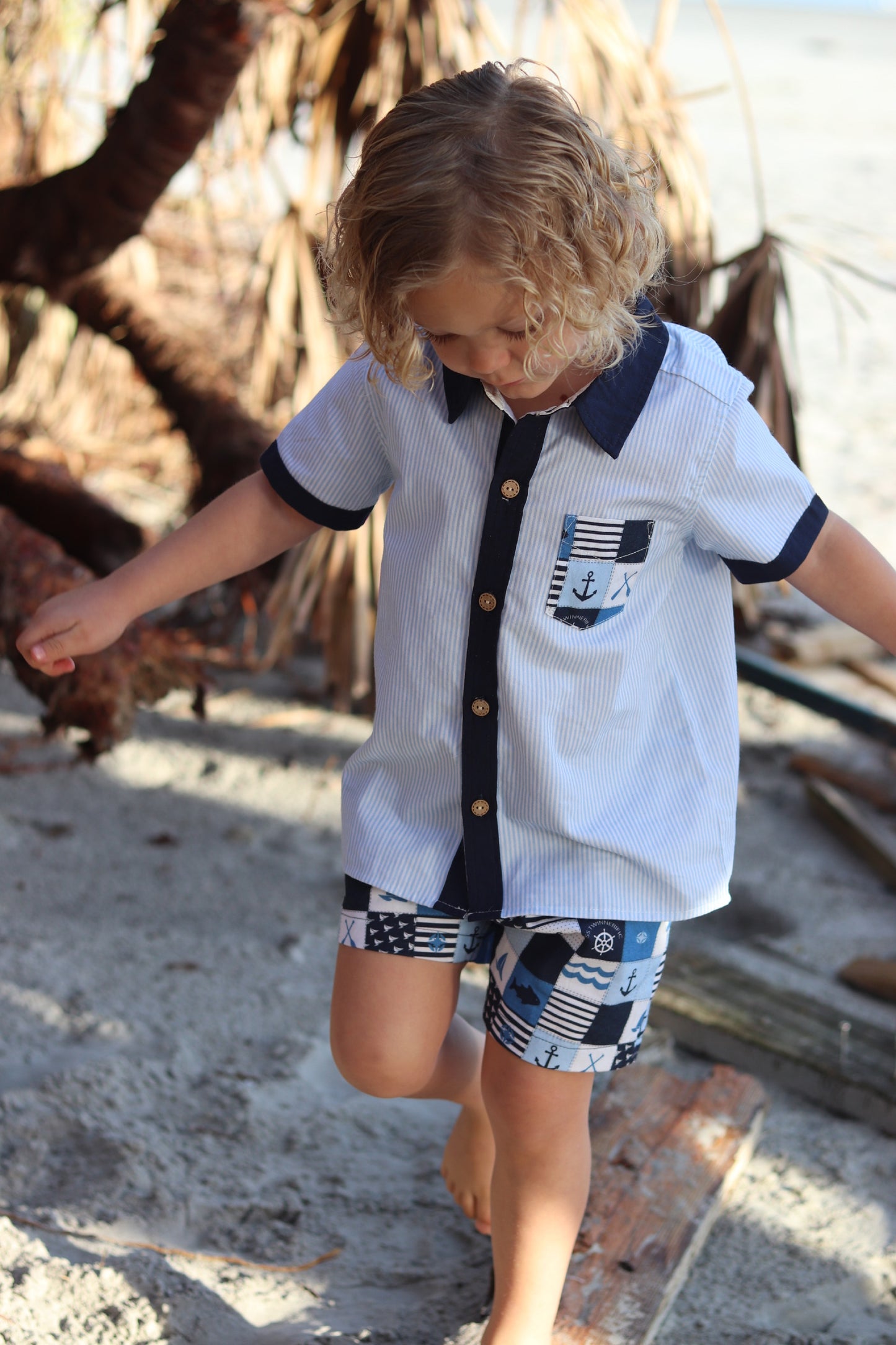 Anchors Away Shirt/Short Set