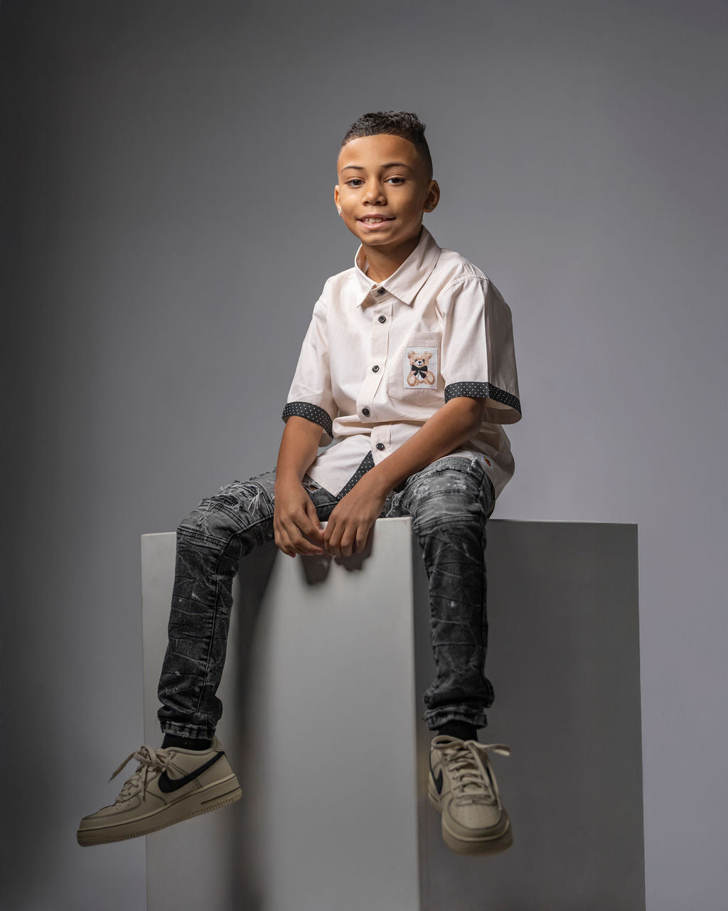 Teddy Beau Button Up