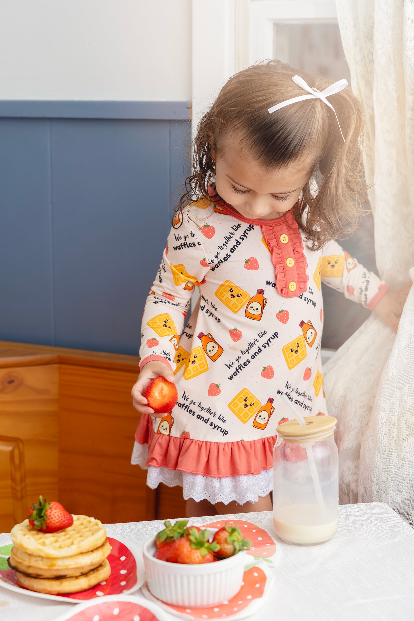 Syrup Snuggles Gown Set