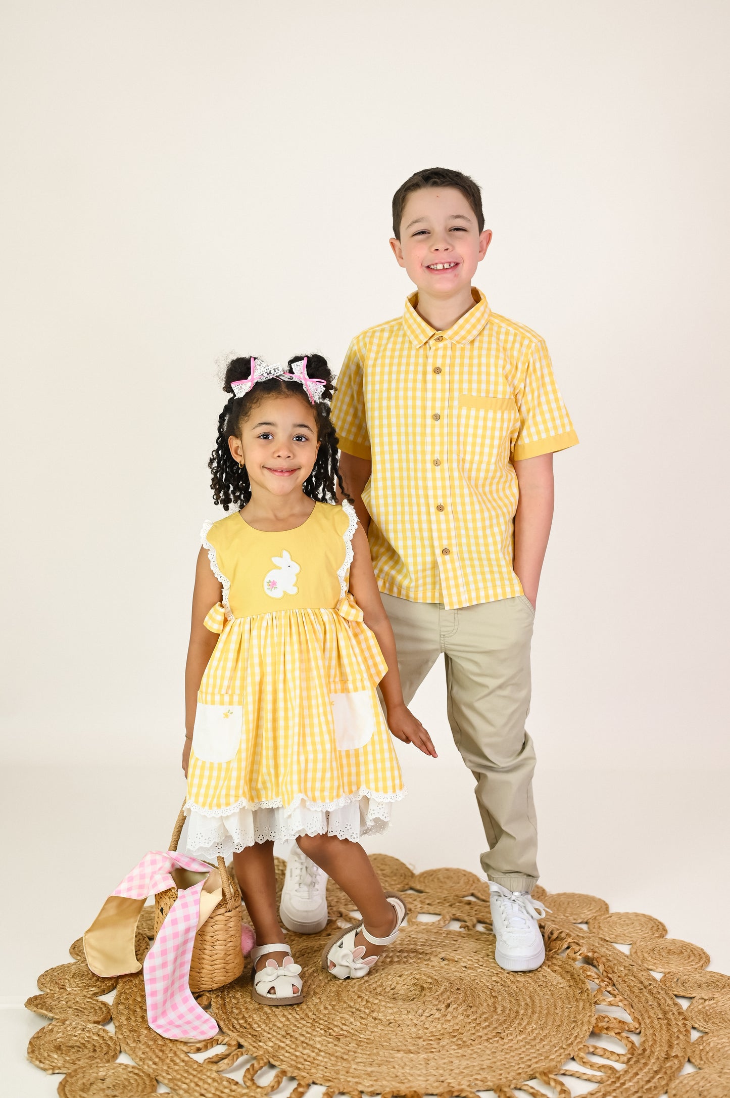 Sunny Gingham Button Up