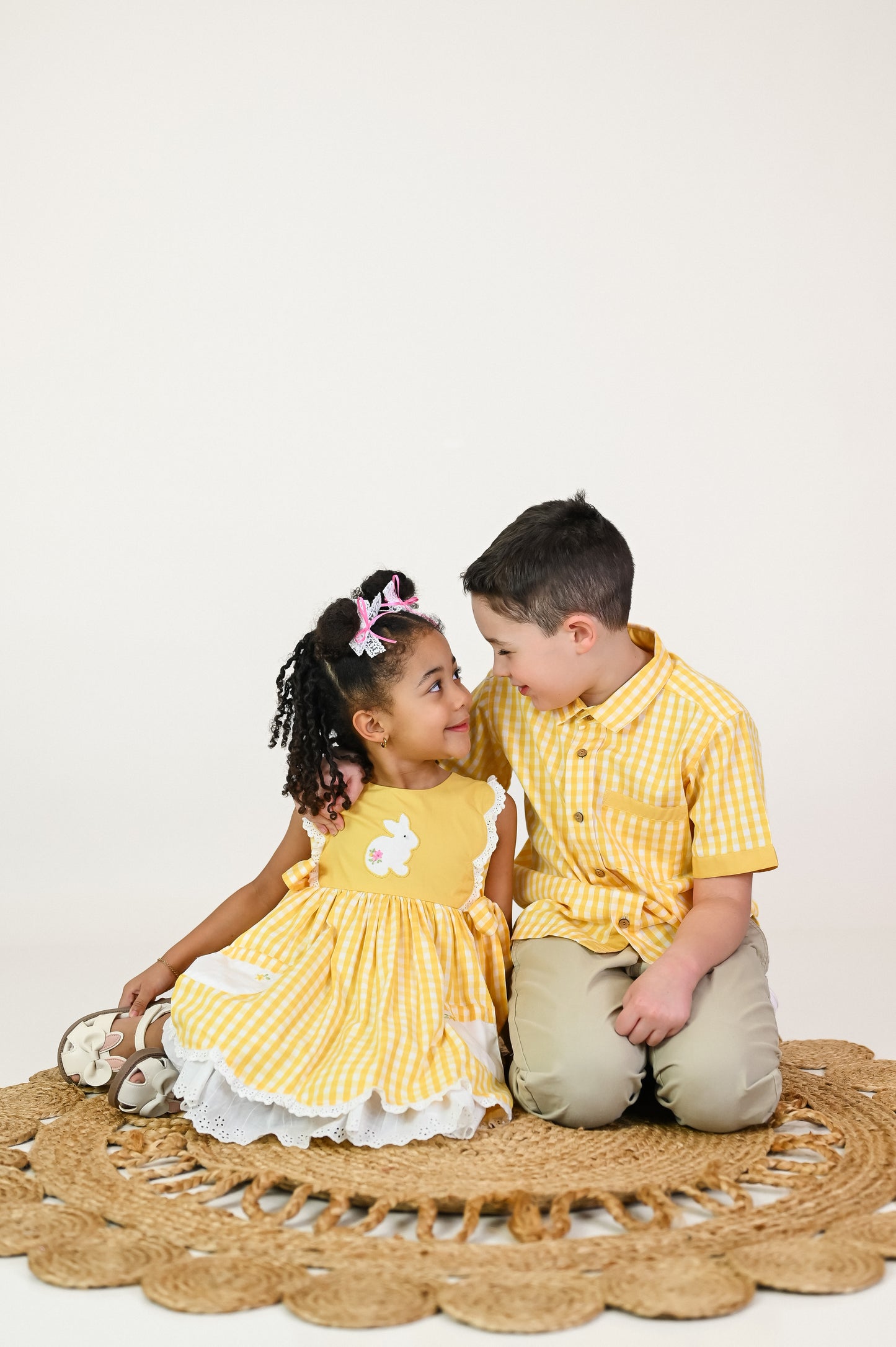 Sunny Gingham Button Up