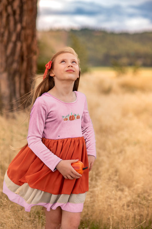 Cinnamon Rose Dress Set