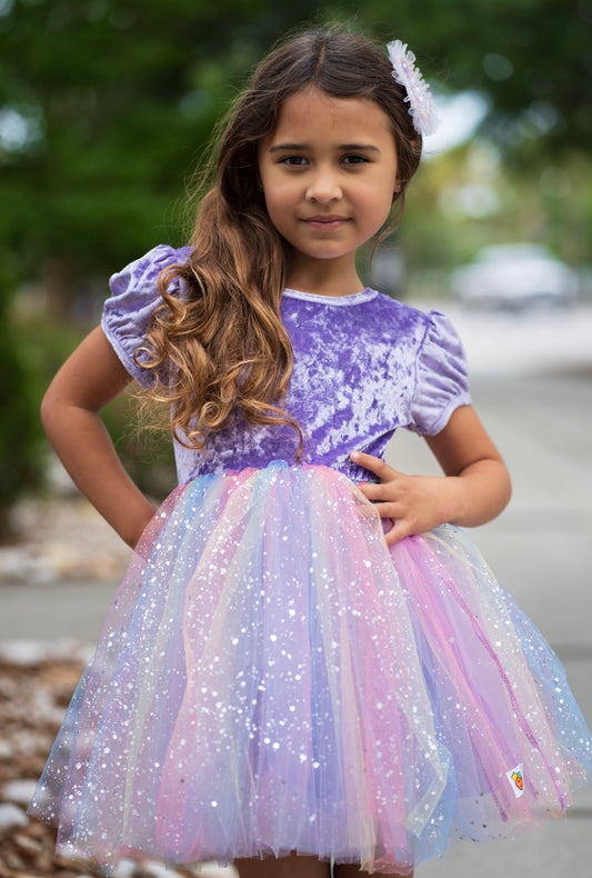 Royal Rainbow Dress Set