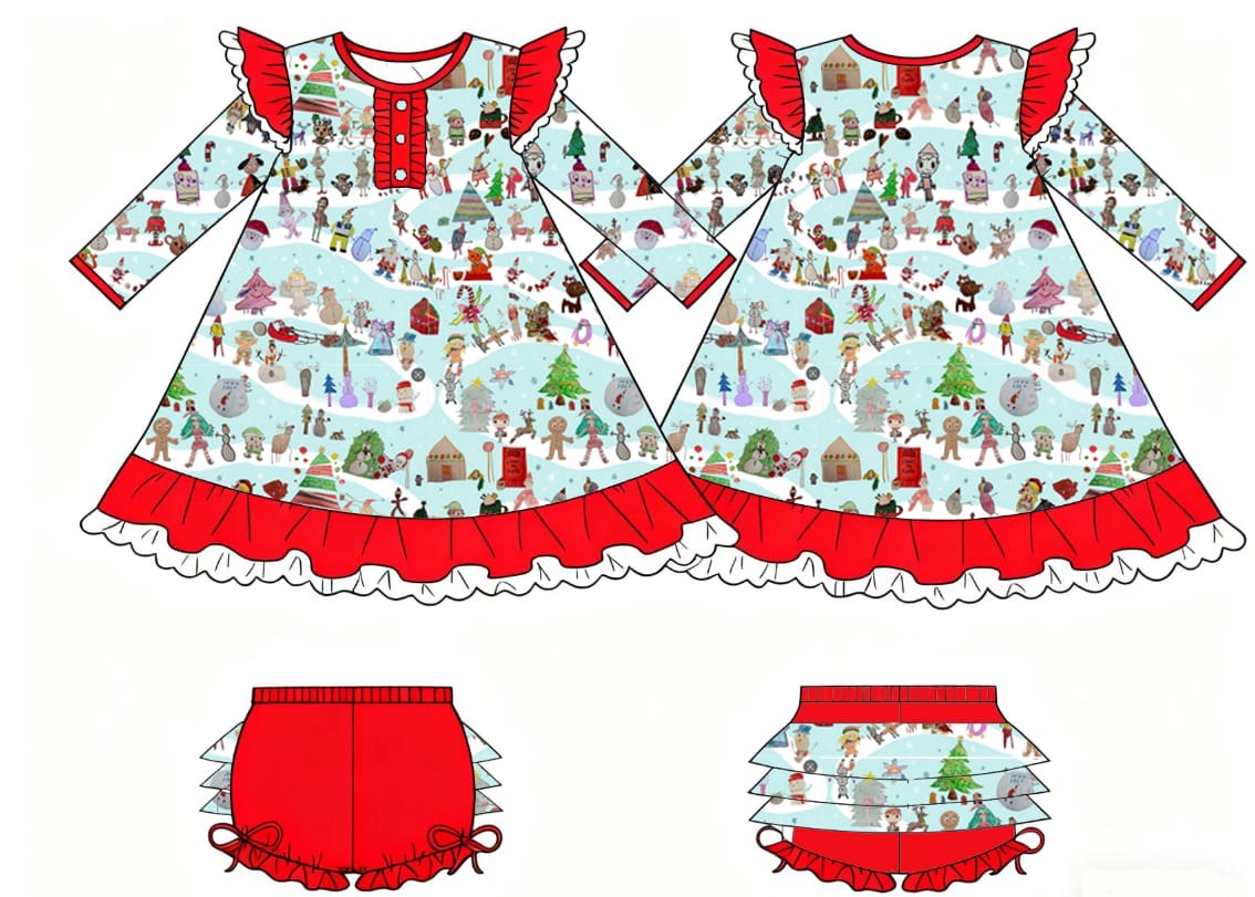 Little Elves Gown Set