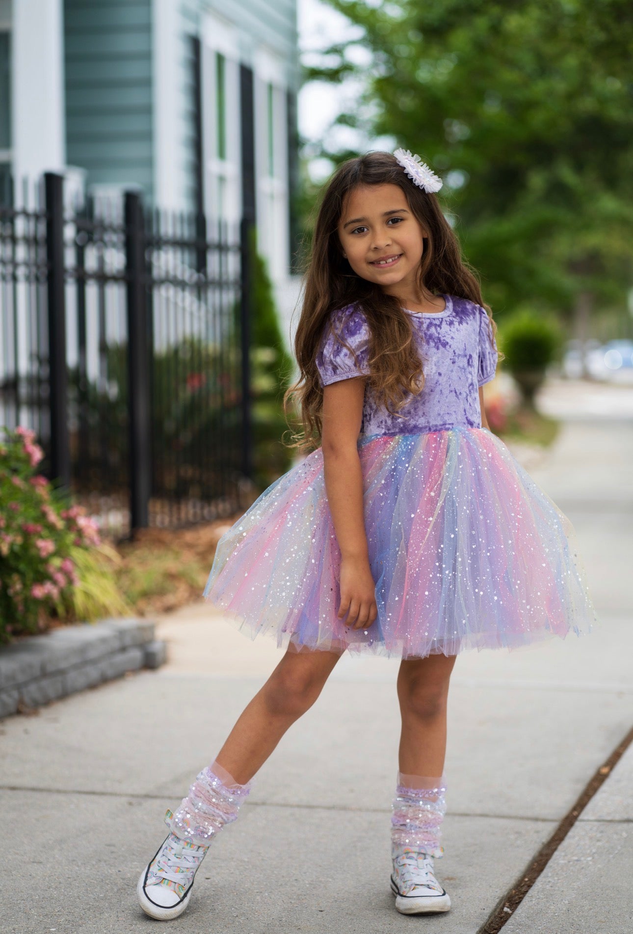 Royal Rainbow Dress Set