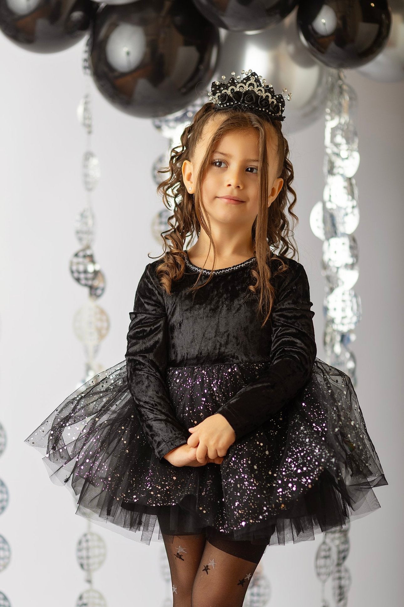 Midnight Sparkle Dress Set