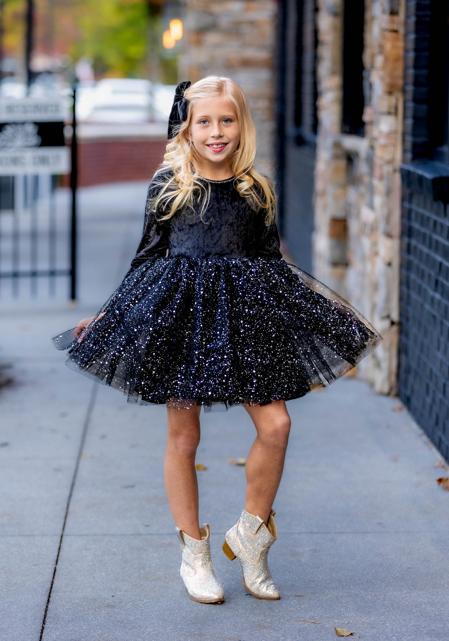 Midnight Sparkle Dress Set