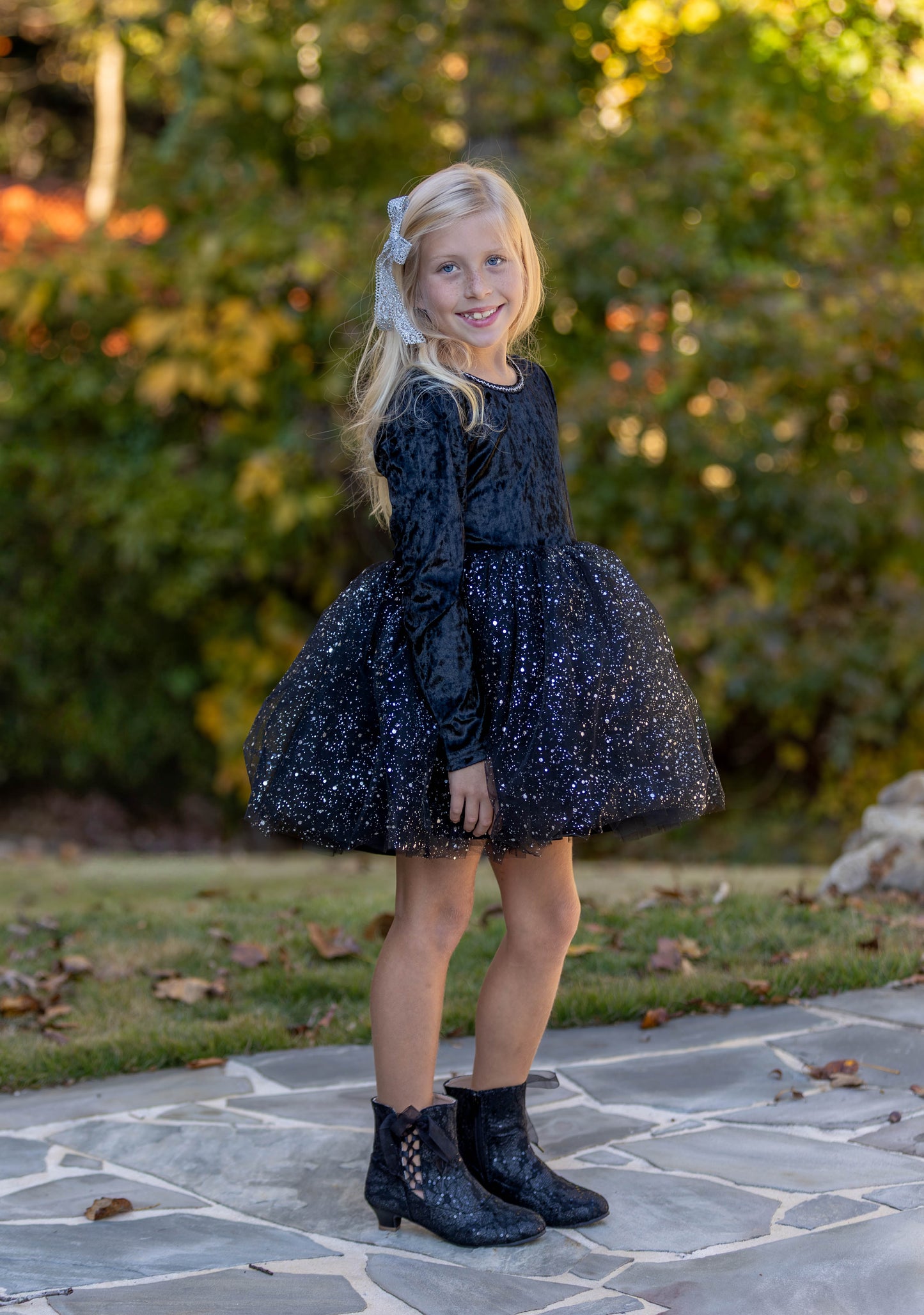 Midnight Sparkle Dress Set
