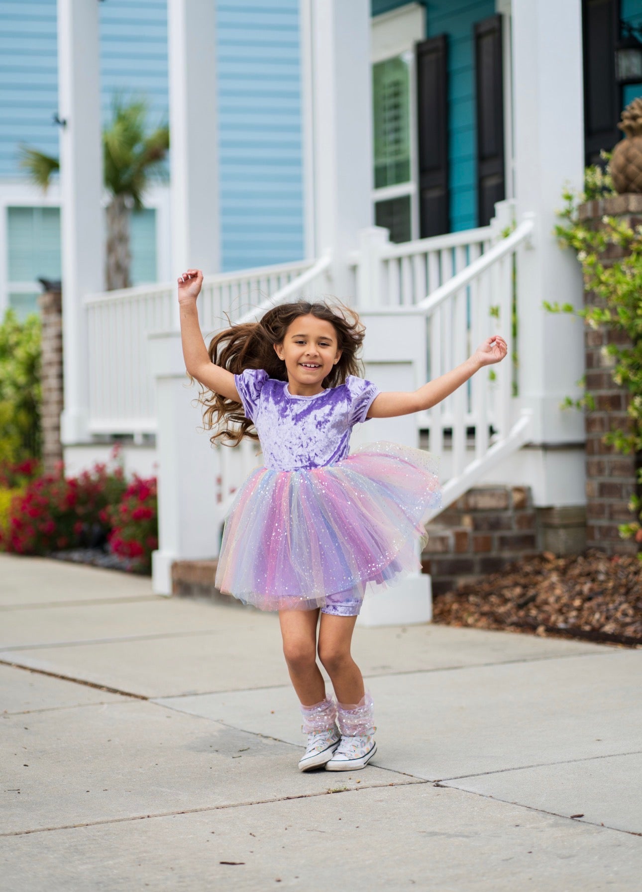 Royal Rainbow Dress Set
