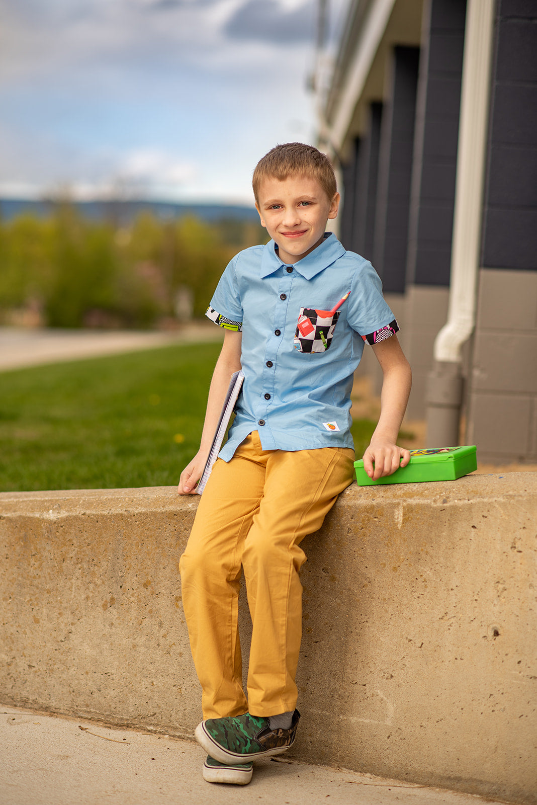 School Of Rad Button-Up Shirt