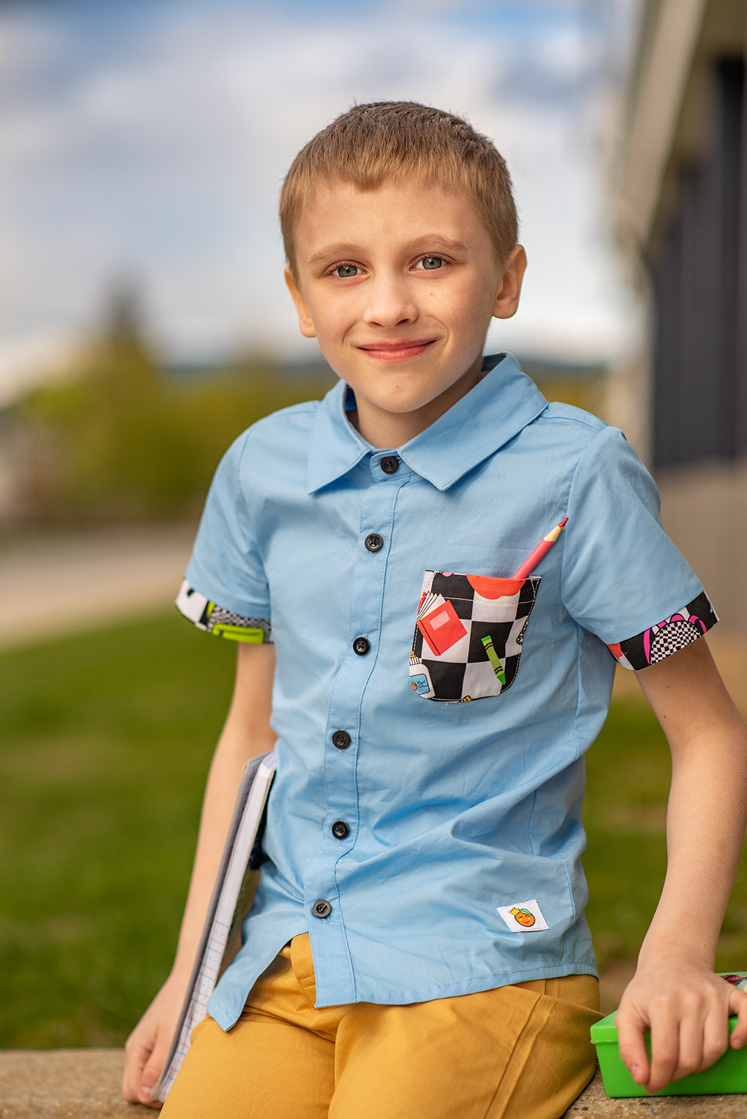 School Of Rad Button-Up Shirt